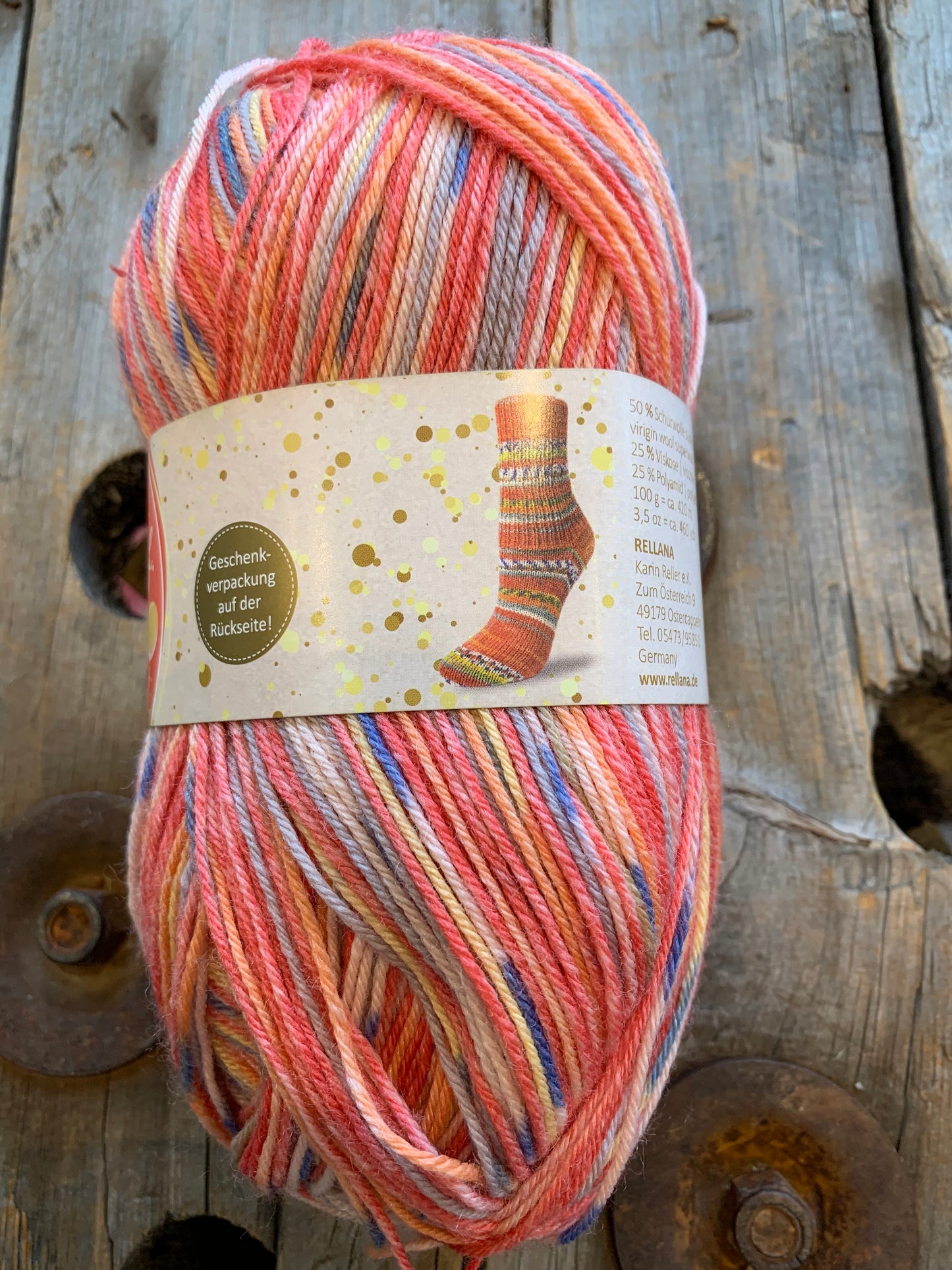 Rellana - Flotte Socke Bambus Merino Celebration