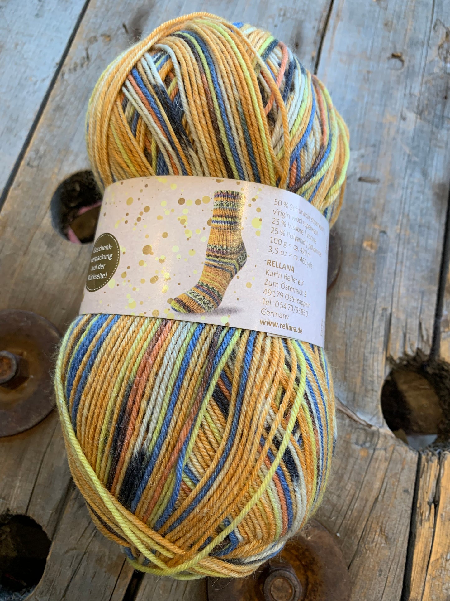 Rellana - Flotte Socke Bambus Merino Celebration