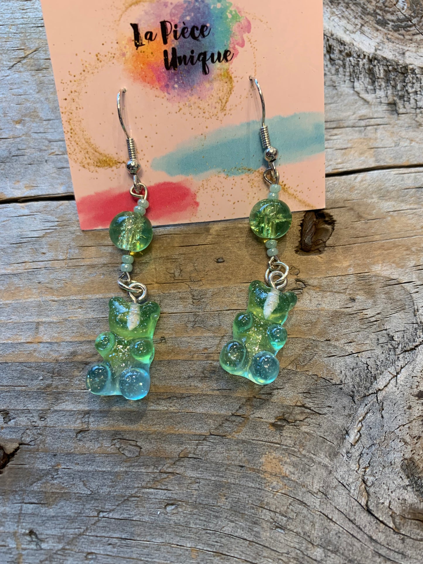 Boucles d’oreilles en perles - Longues (4,5cm & +) par La Pièce Unique