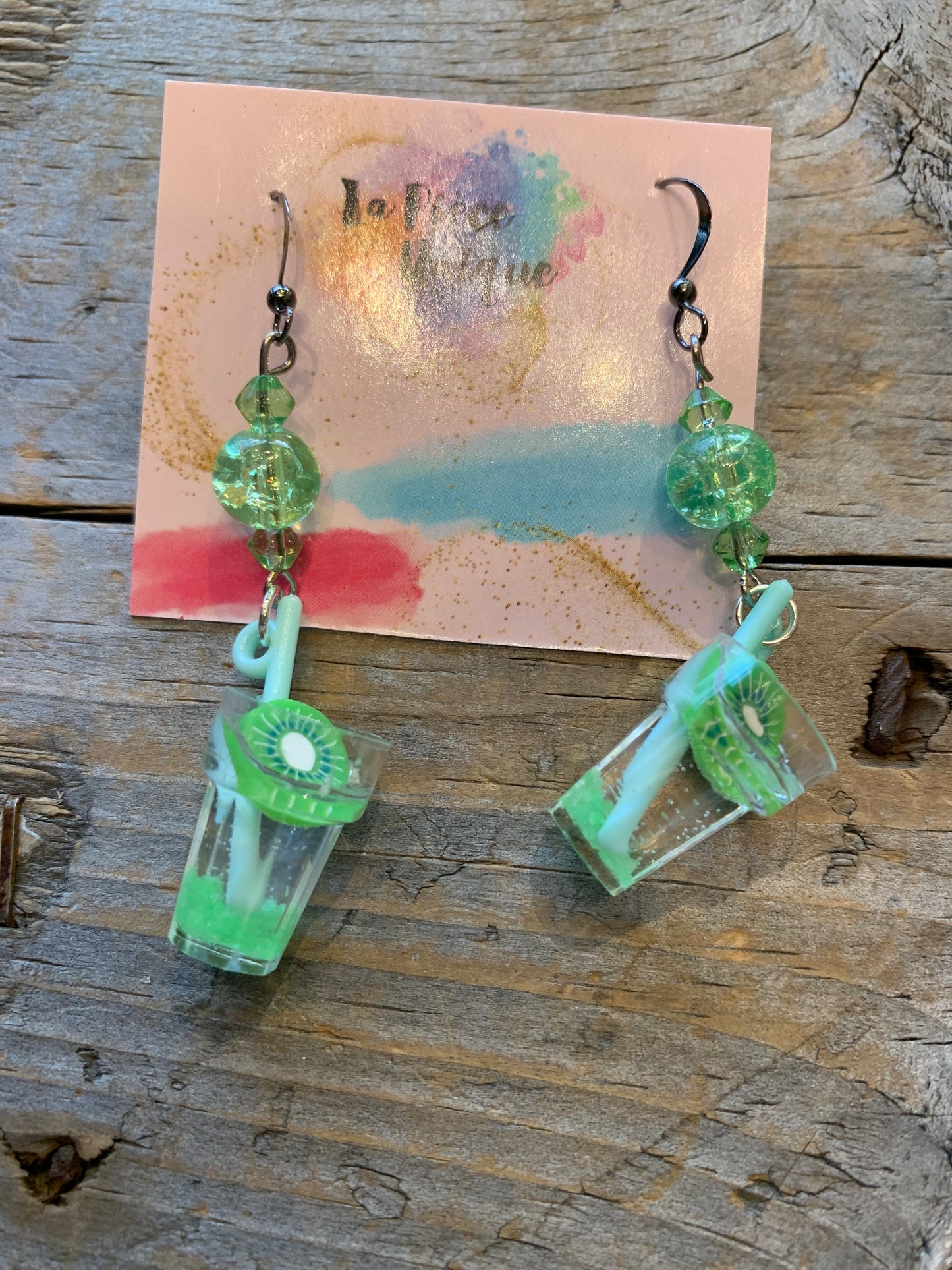 Boucles d’oreilles en perles - Longues (4,5cm & +) par La Pièce Unique
