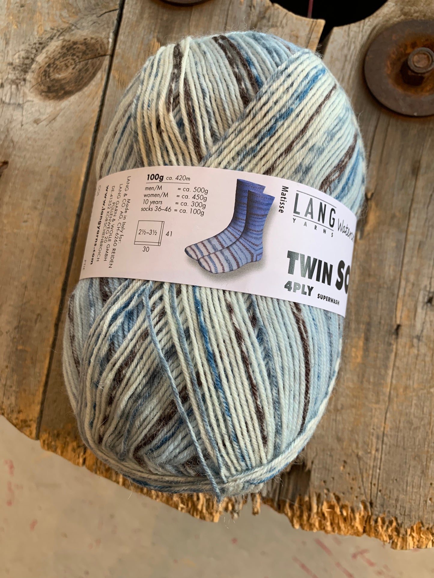 Lang - Twin Soxx 4 ply superwash