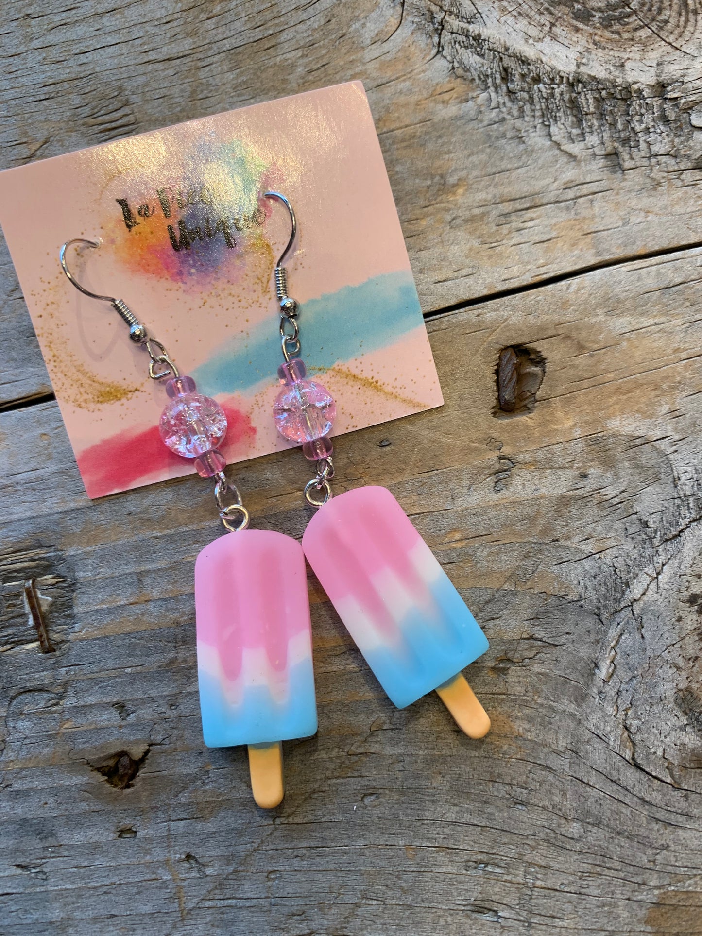 Boucles d’oreilles en perles - Longues (4,5cm & +) par La Pièce Unique