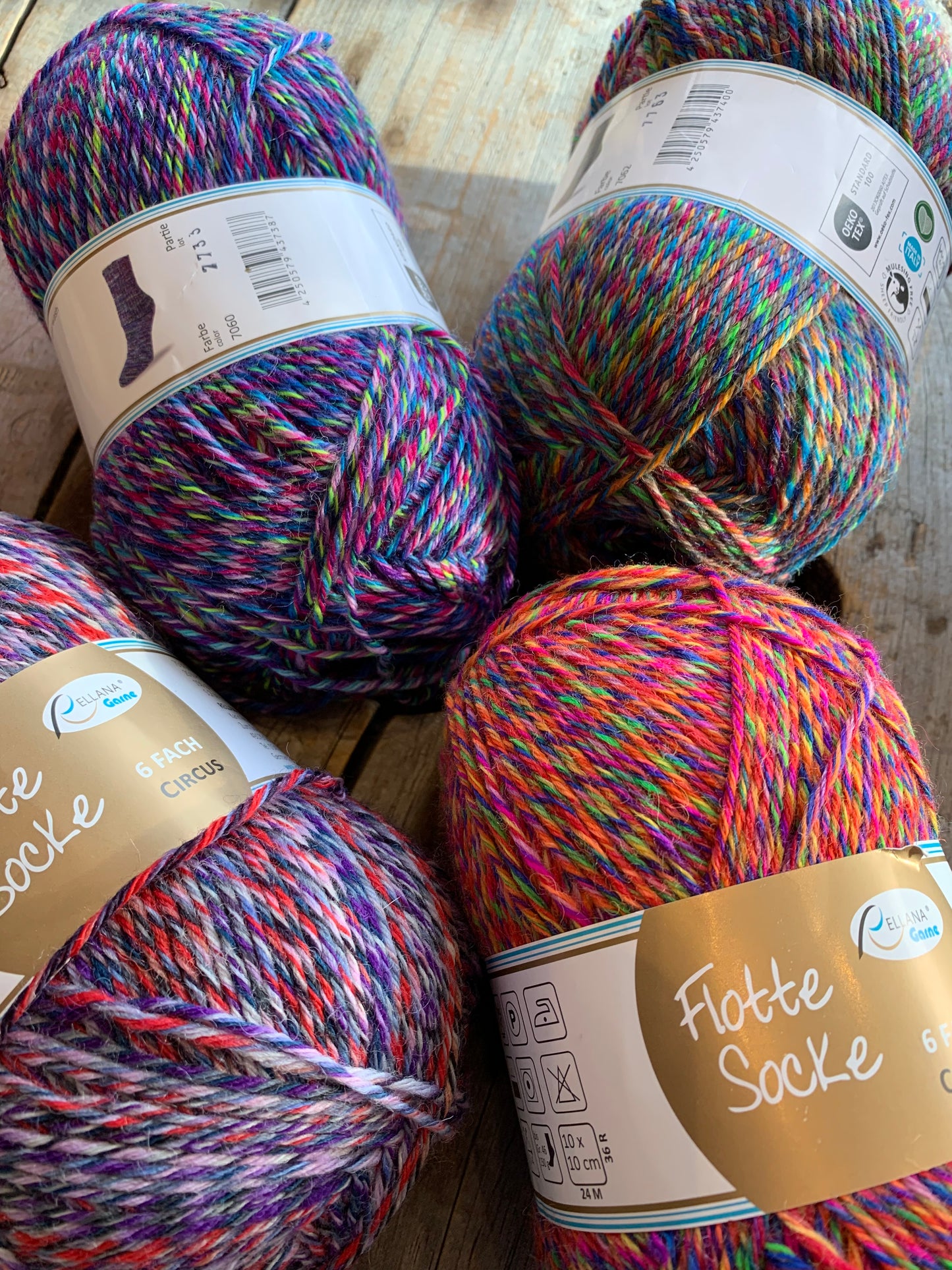 Flotte Sock - 6 ply - Circus