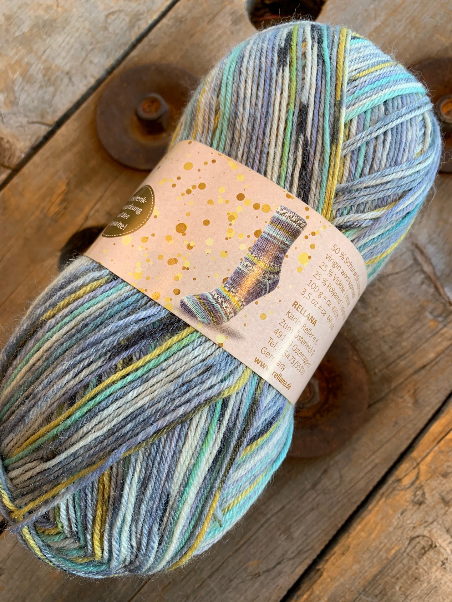 Rellana - Flotte Socke Bambus Merino Celebration