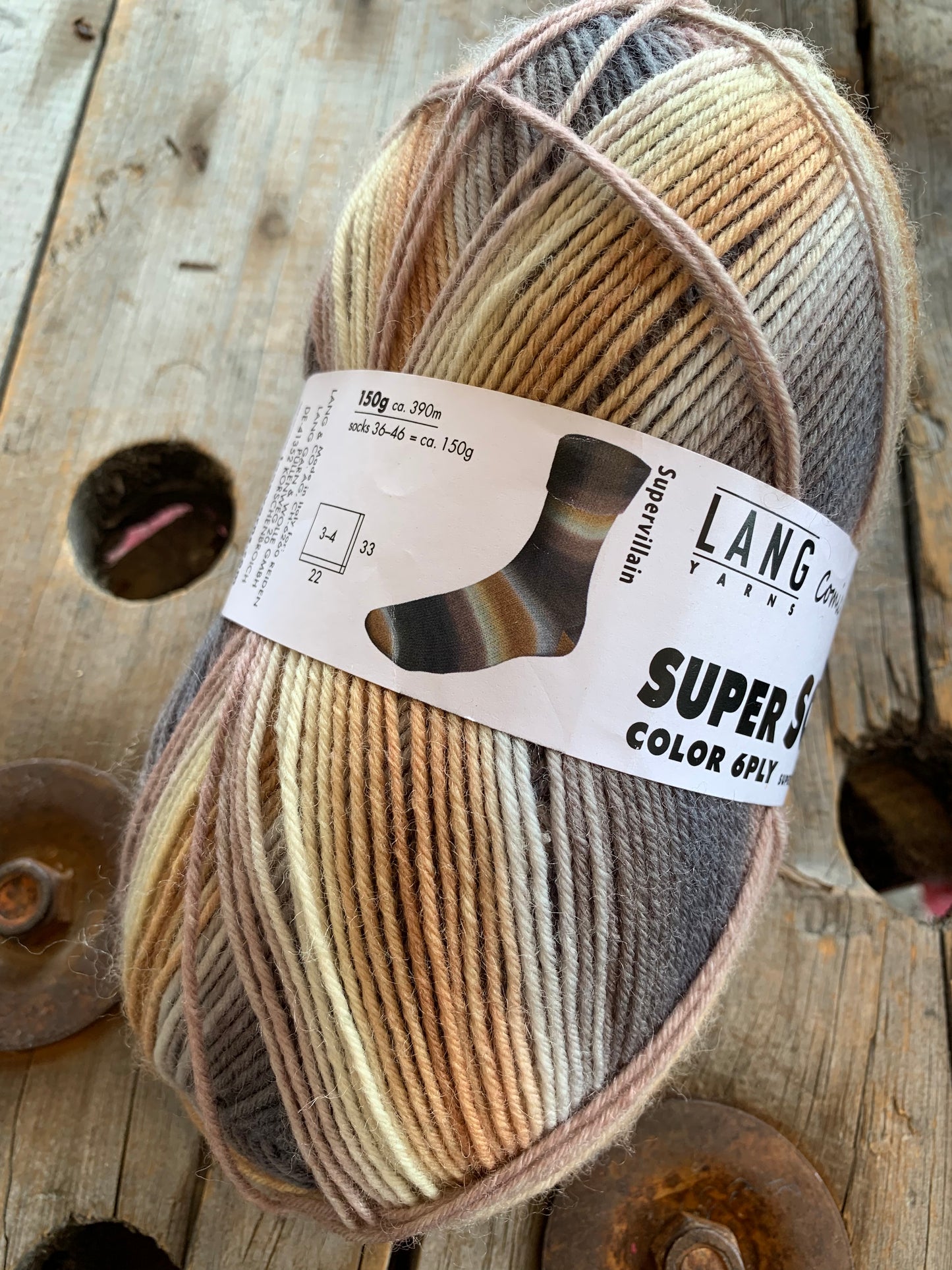 LIQUIDATION - Lang - Super Soxx 6 Ply