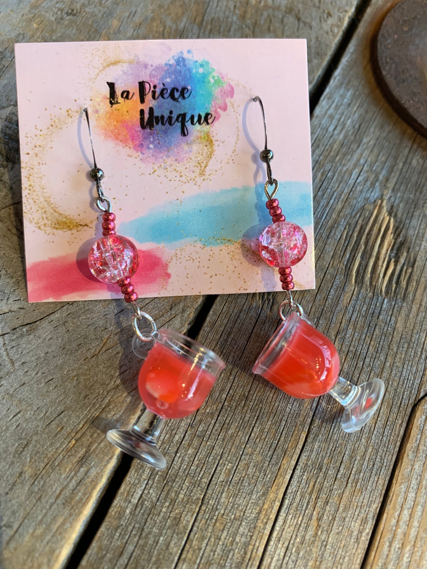 Boucles d’oreilles en perles - Longues (4,5cm & +) par La Pièce Unique