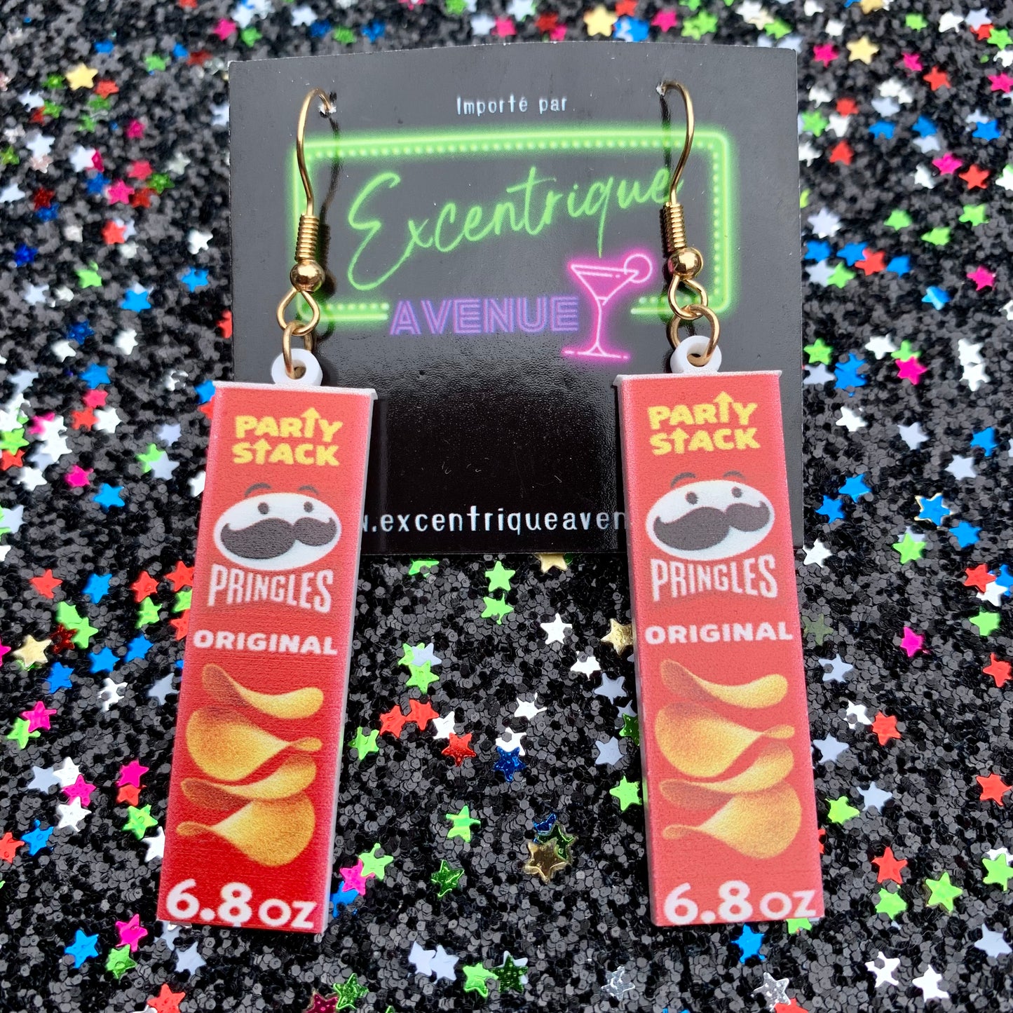 Boucles d’oreilles Pringles