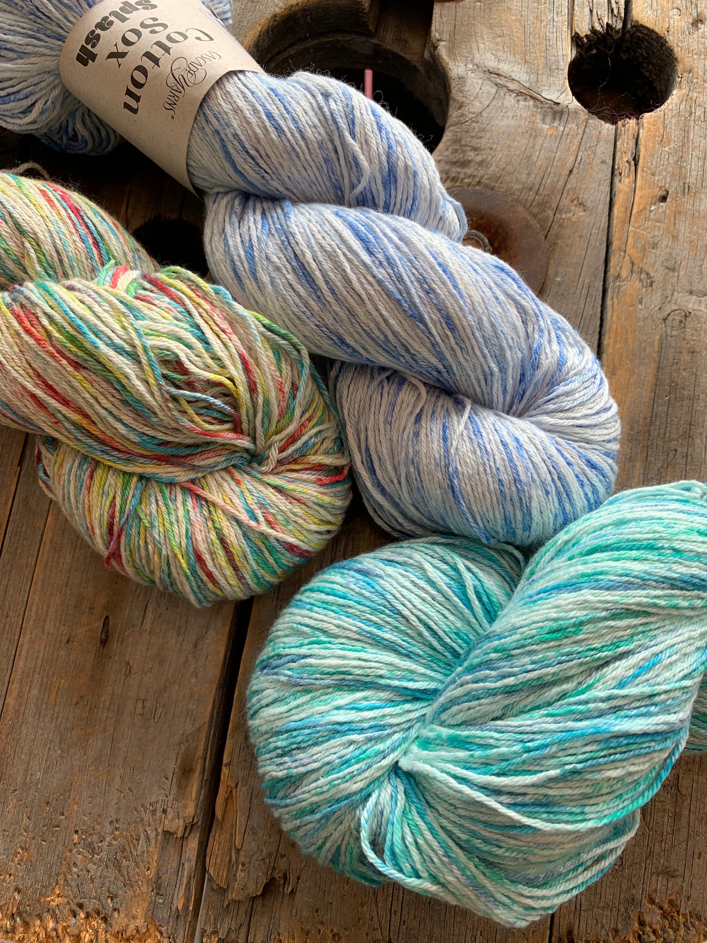 LIQUIDATION - Cascade - Cotton Sox Splash