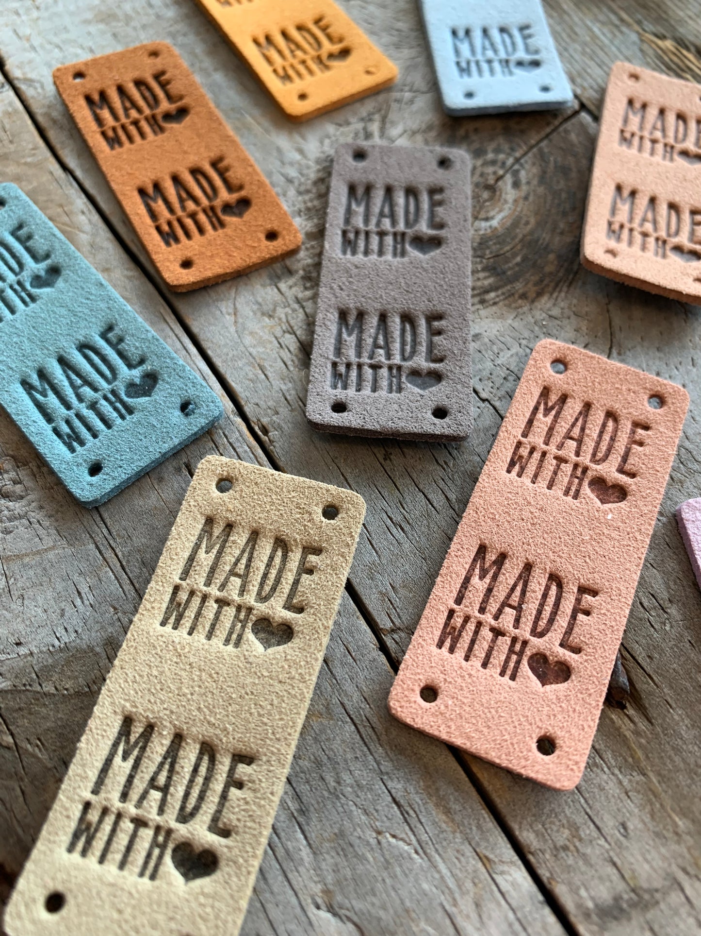 Étiquettes à projet - Made With ♥️