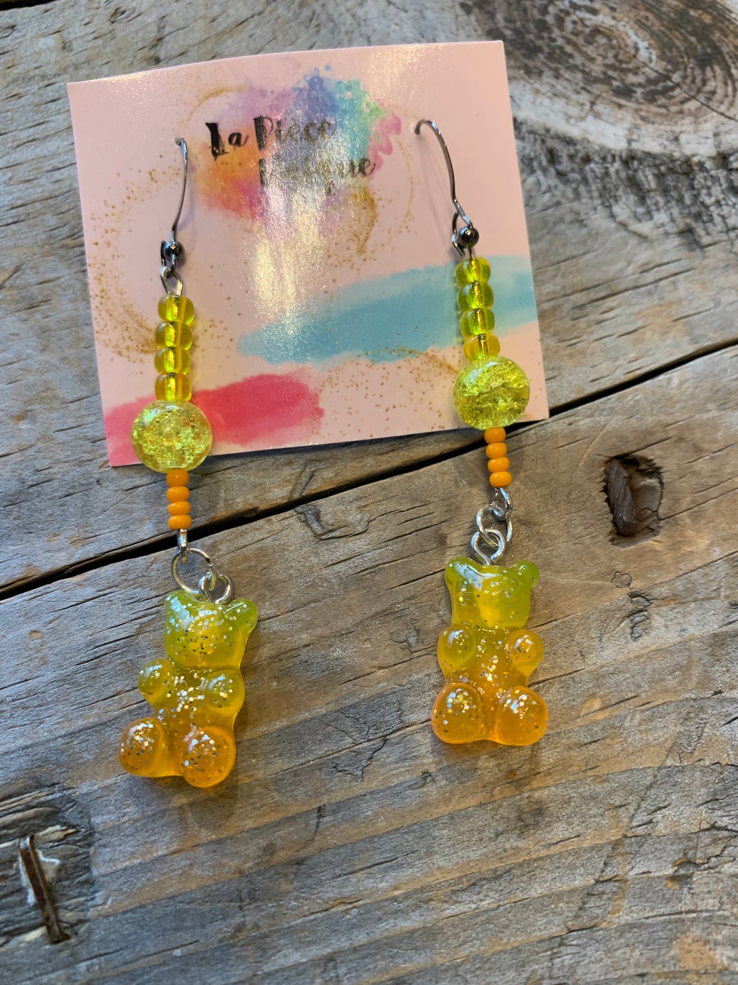 Boucles d’oreilles en perles - Longues (4,5cm & +) par La Pièce Unique