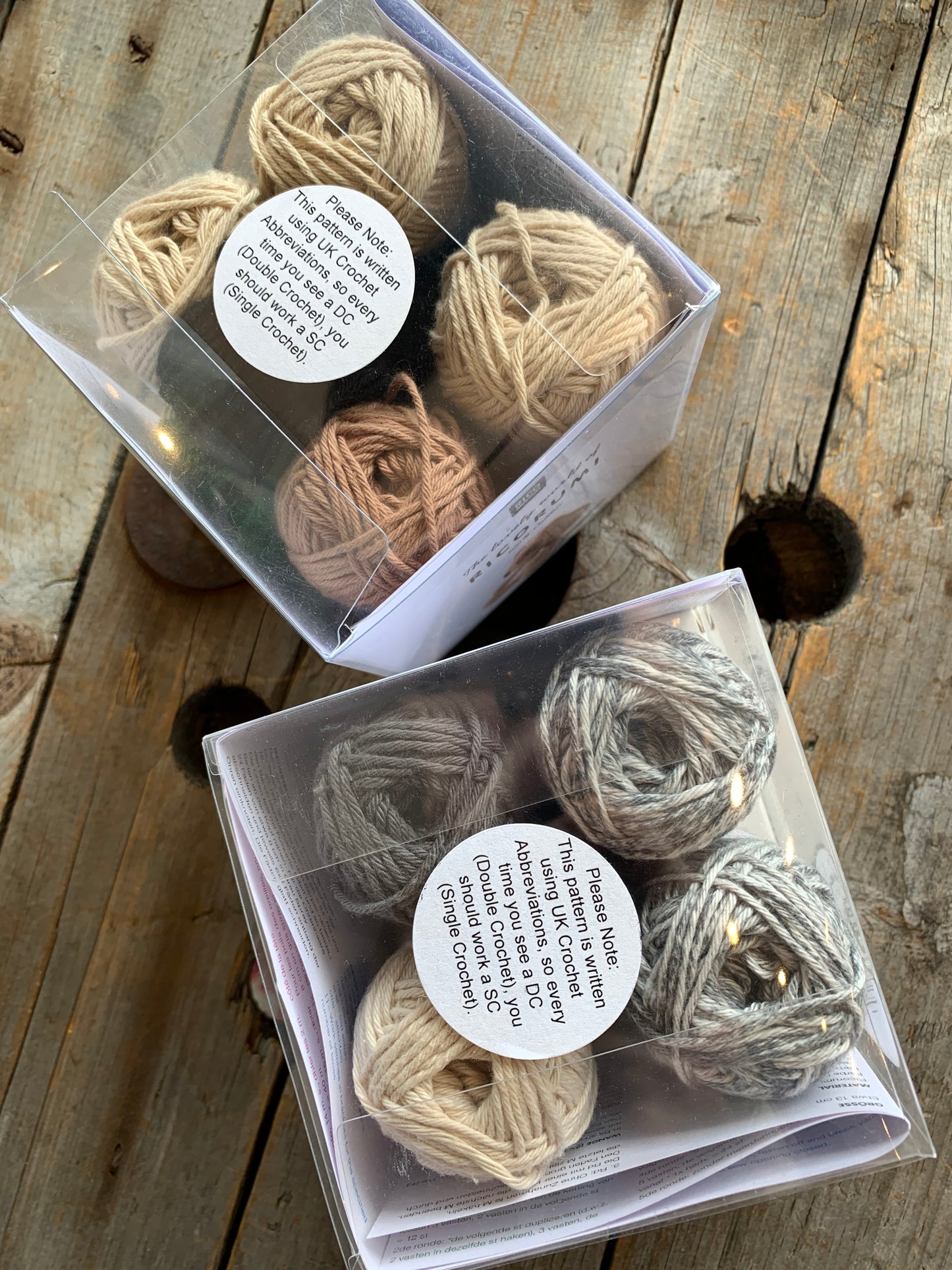 Kit de fabrication de peluche au crochet