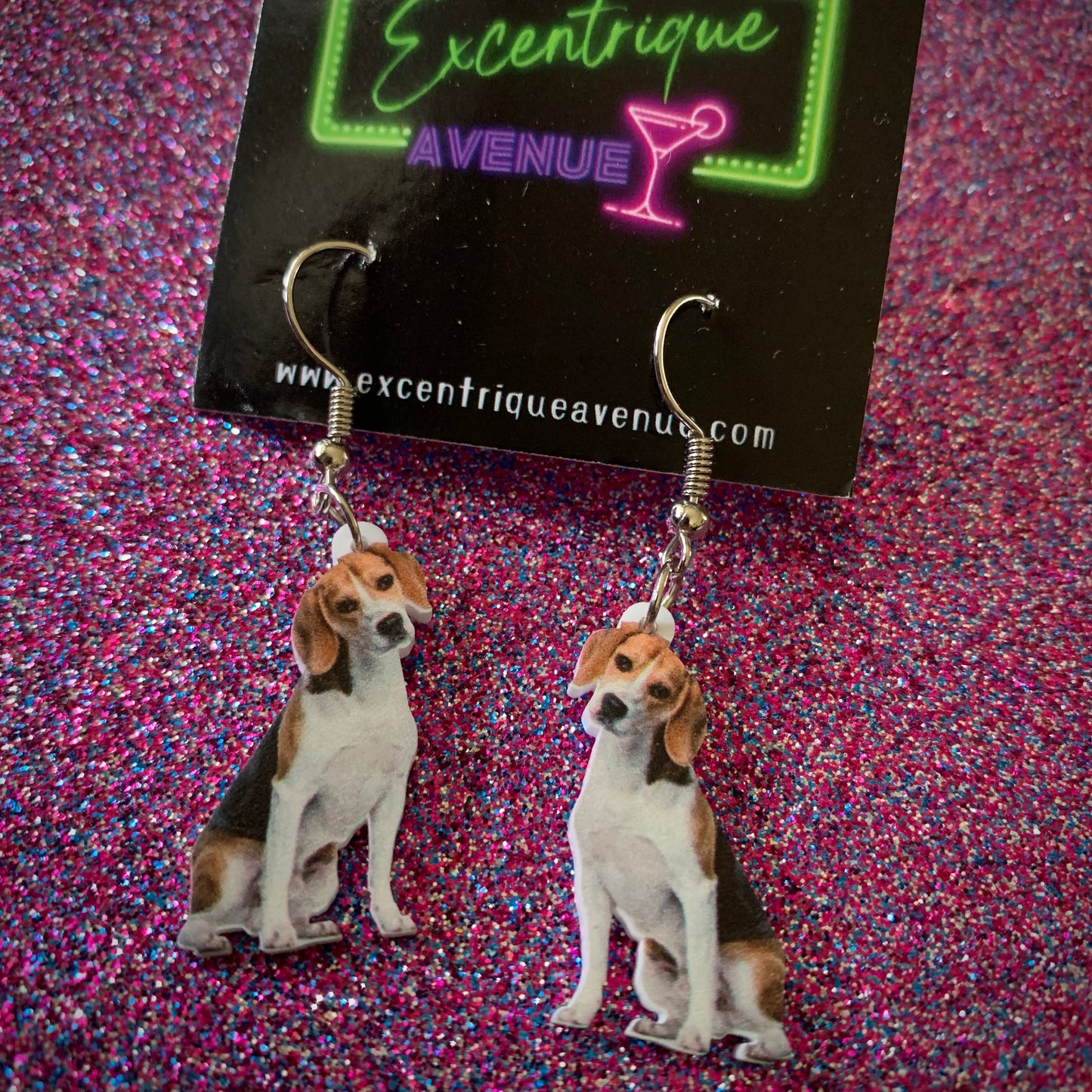 Boucles d’oreilles Beagle
