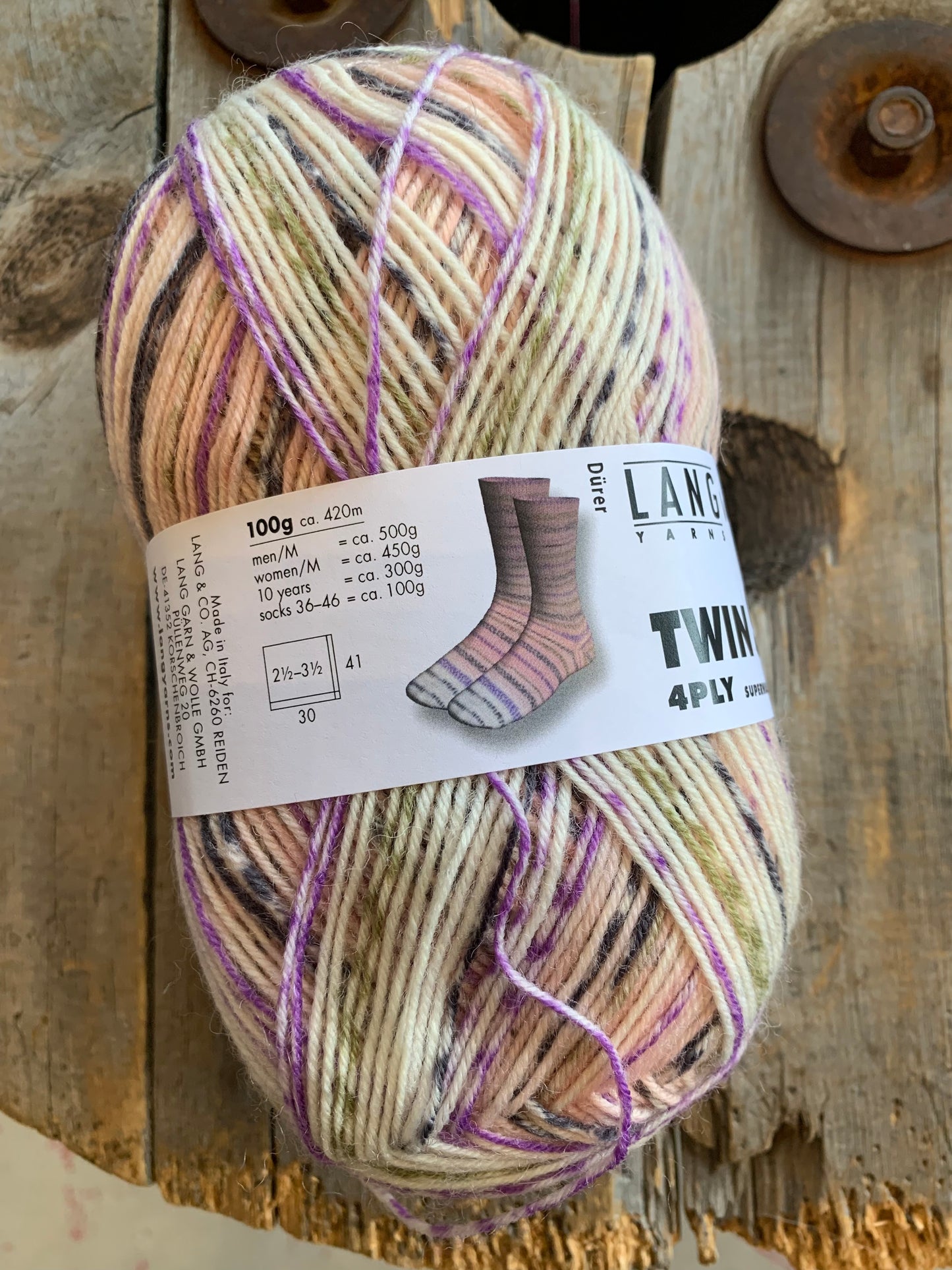 Lang - Twin Soxx 4 ply superwash