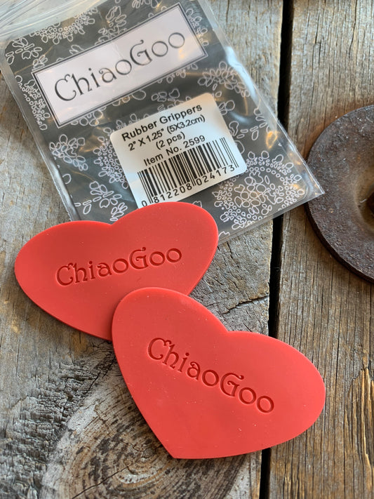 Chiaogoo - Coeurs pour Visser les aiguilles - Rubber Grippers