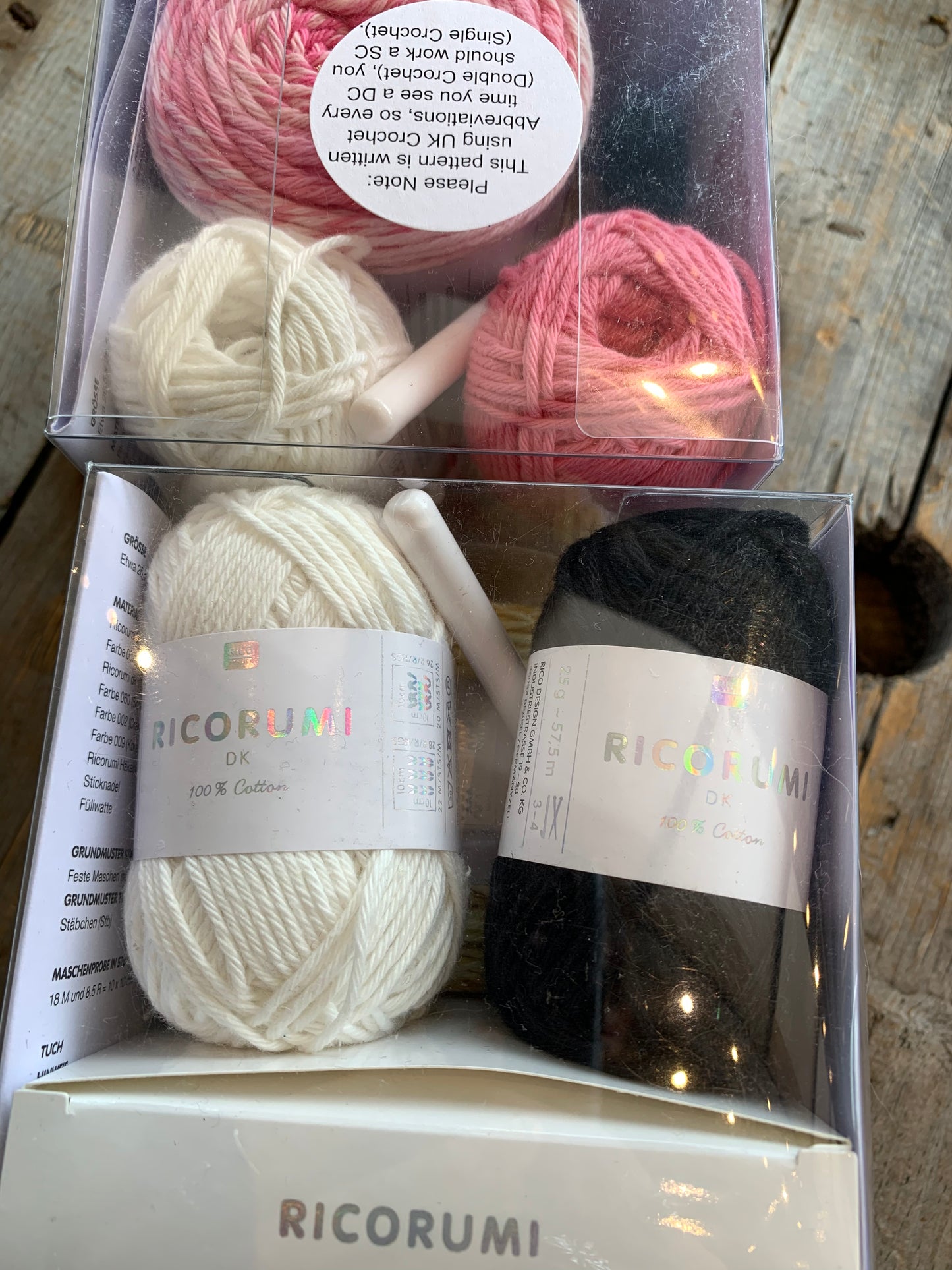 Kit de fabrication de mini doudou - peluche au crochet