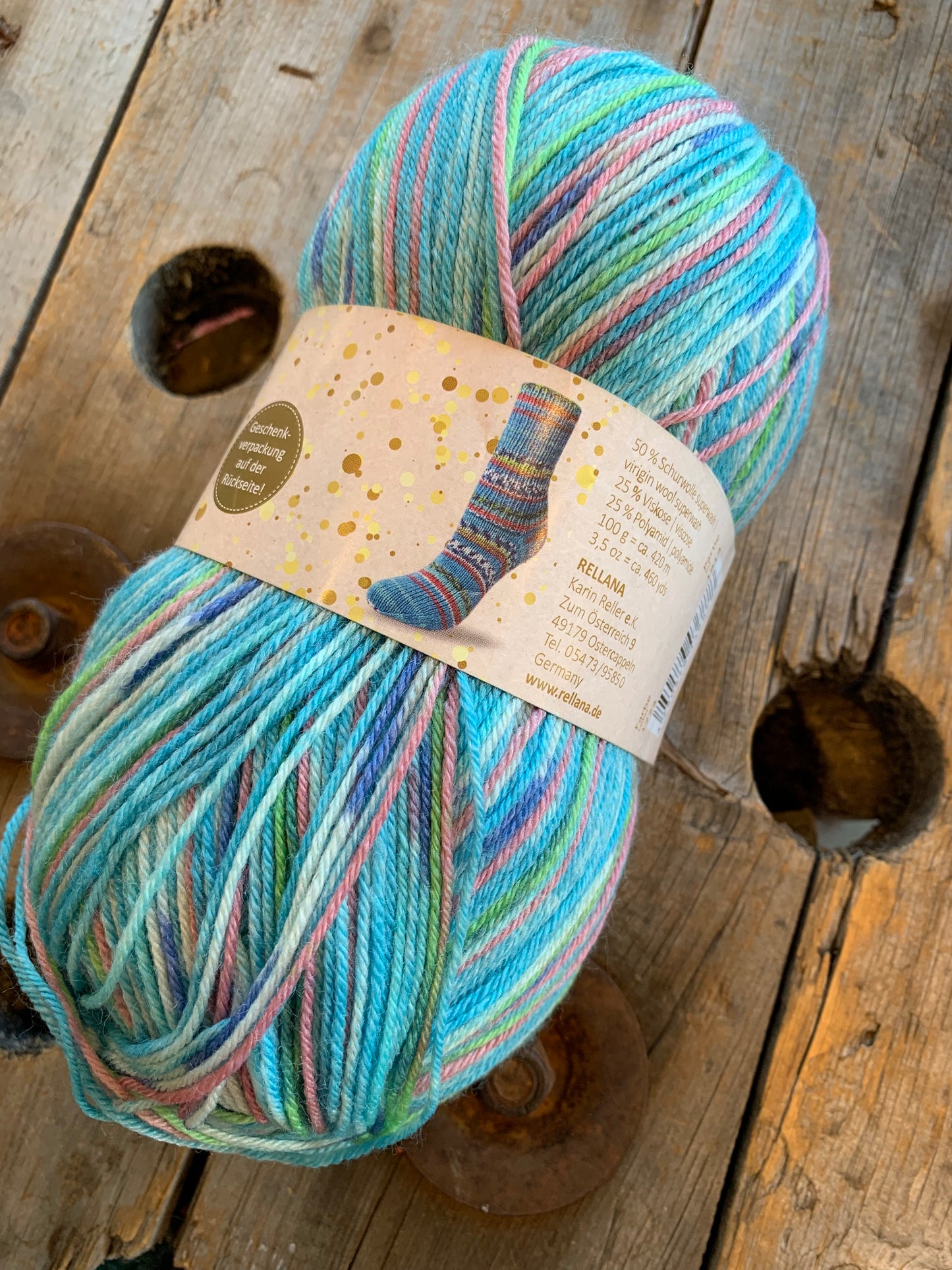 Rellana - Flotte Socke Bambus Merino Celebration