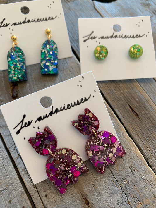 LIQUIDATION - Boucles d’oreilles par Les Audacieuses