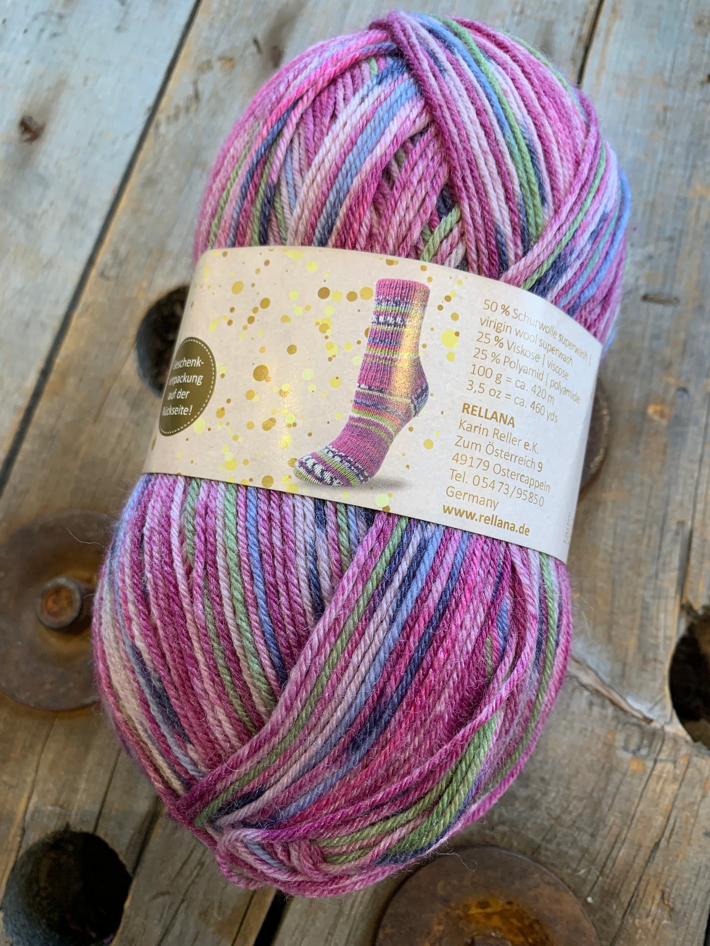 Rellana - Flotte Socke Bambus Merino Celebration