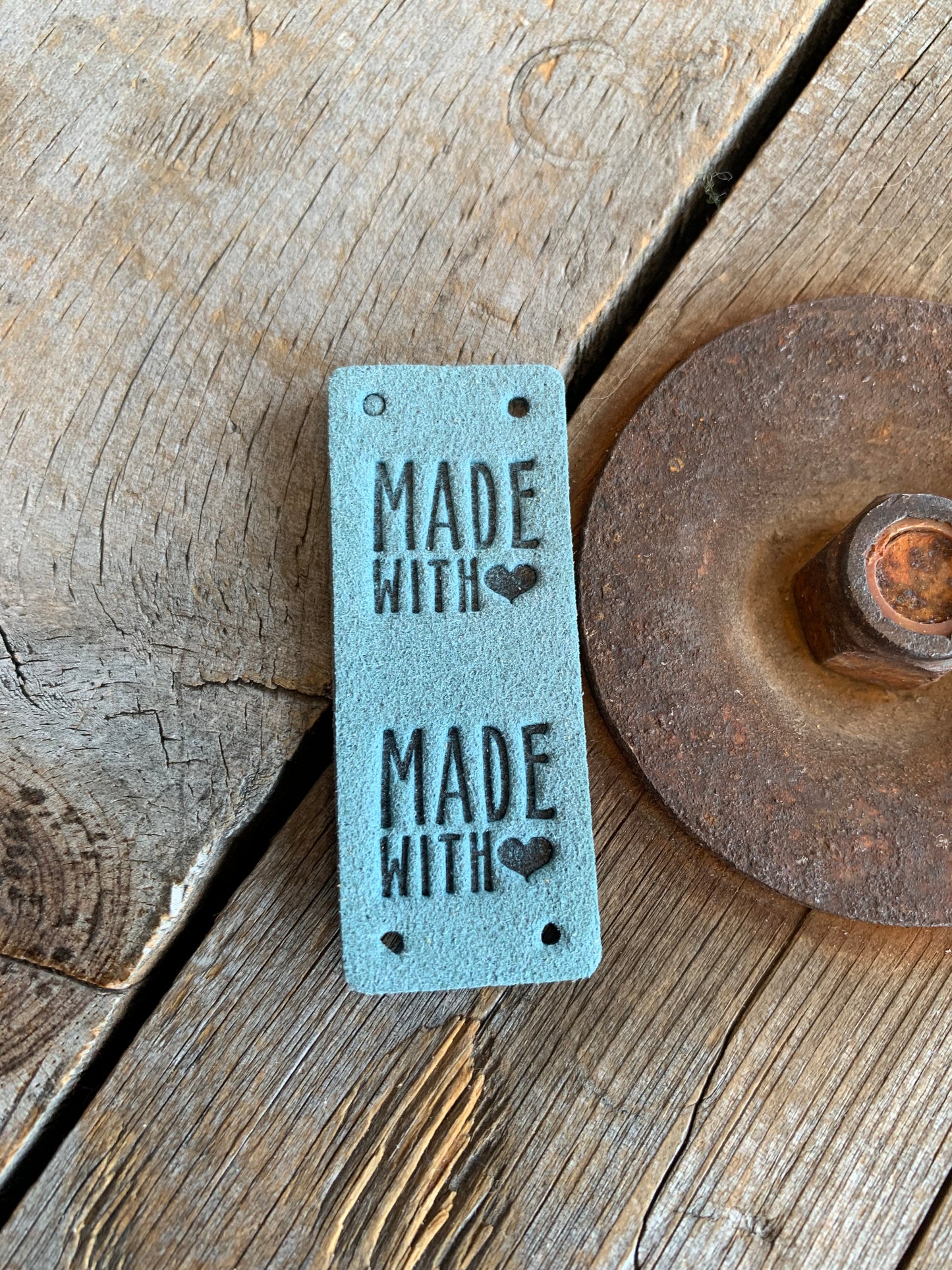 Étiquettes à projet - Made With ♥️