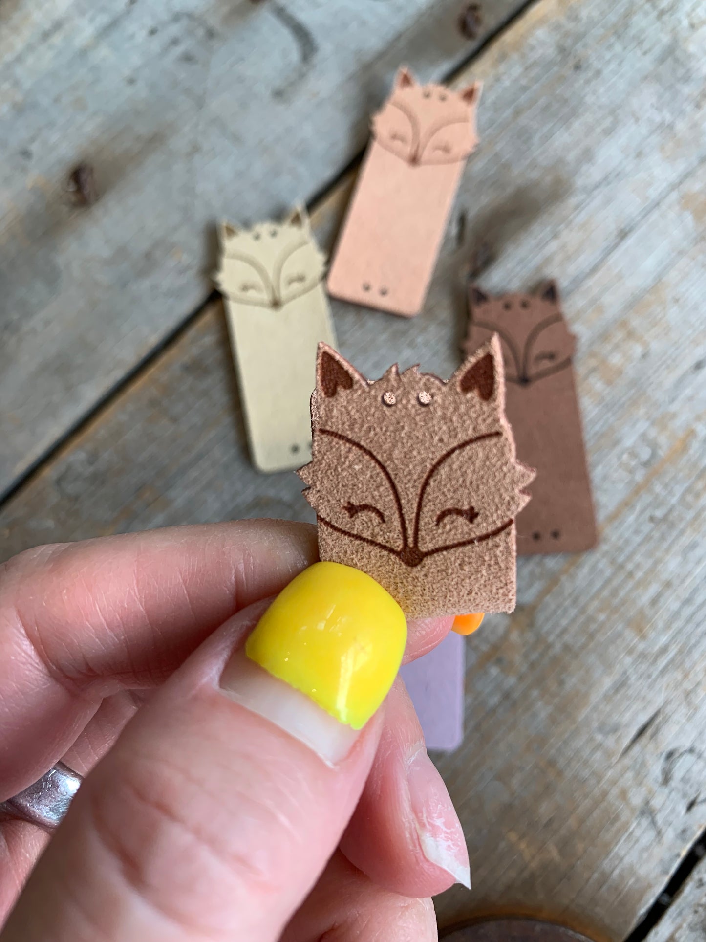 Étiquettes à projet - Renard