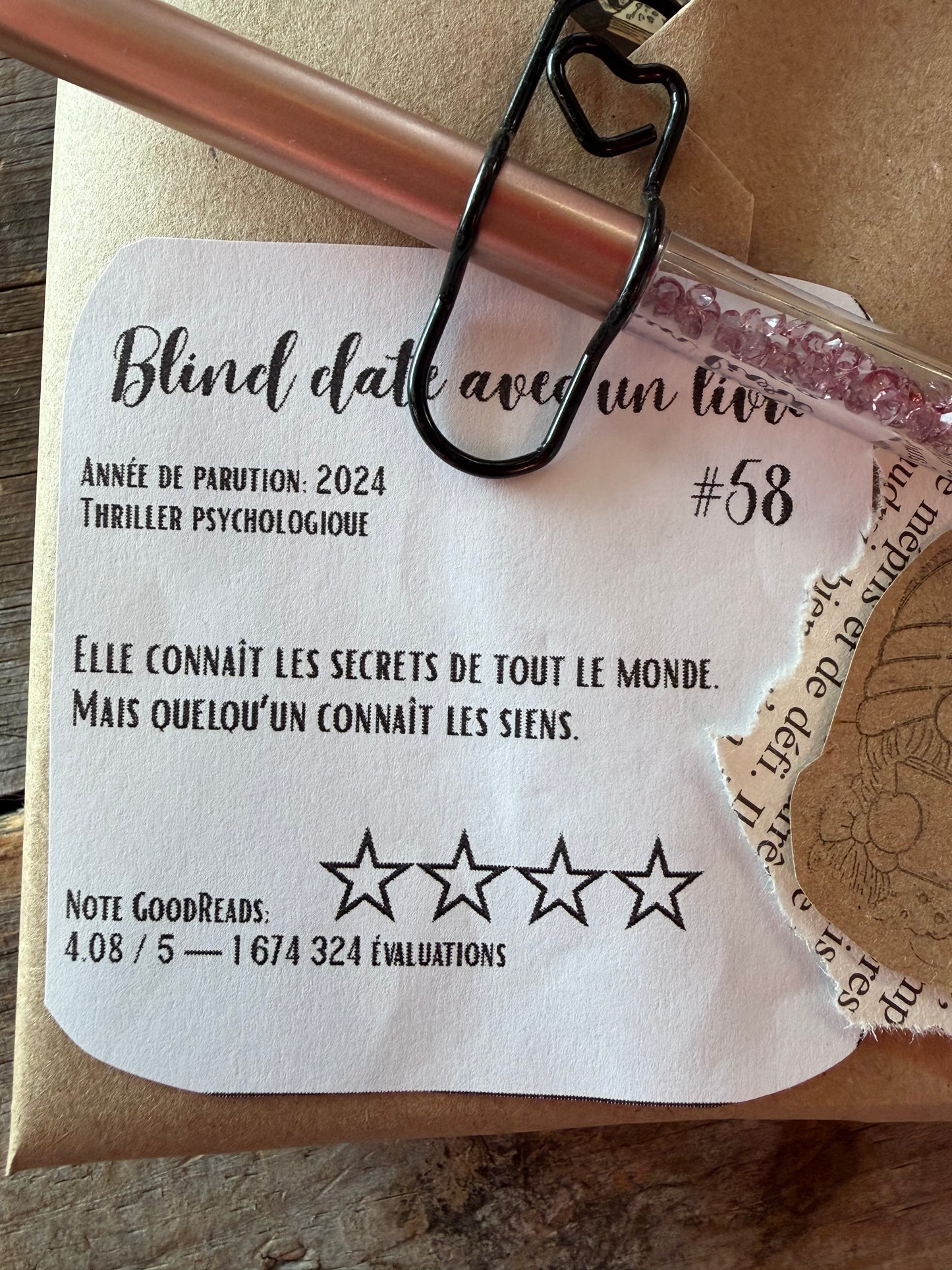 Blind date avec un Livre - #58