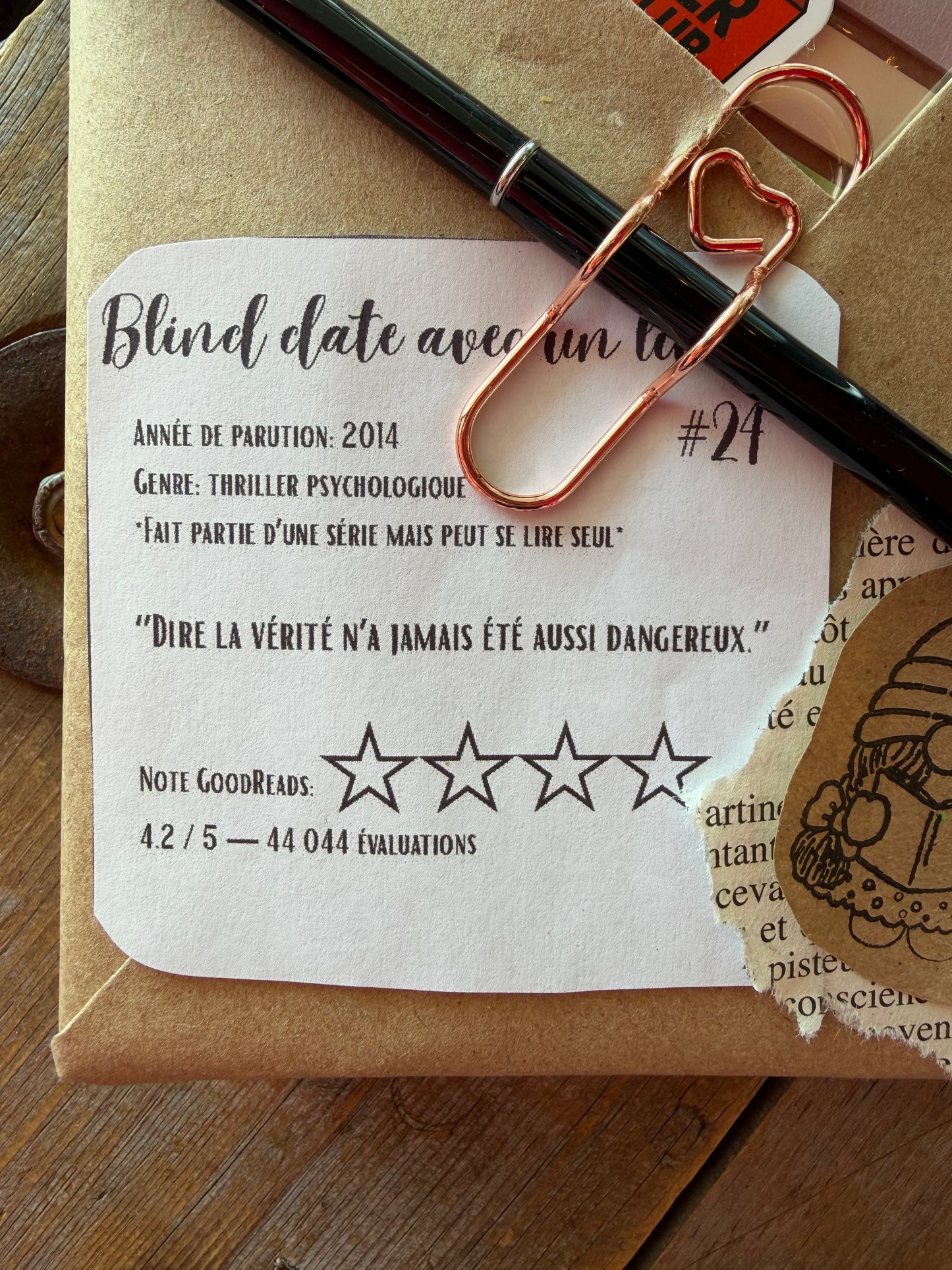 Blind date avec un Livre - #24