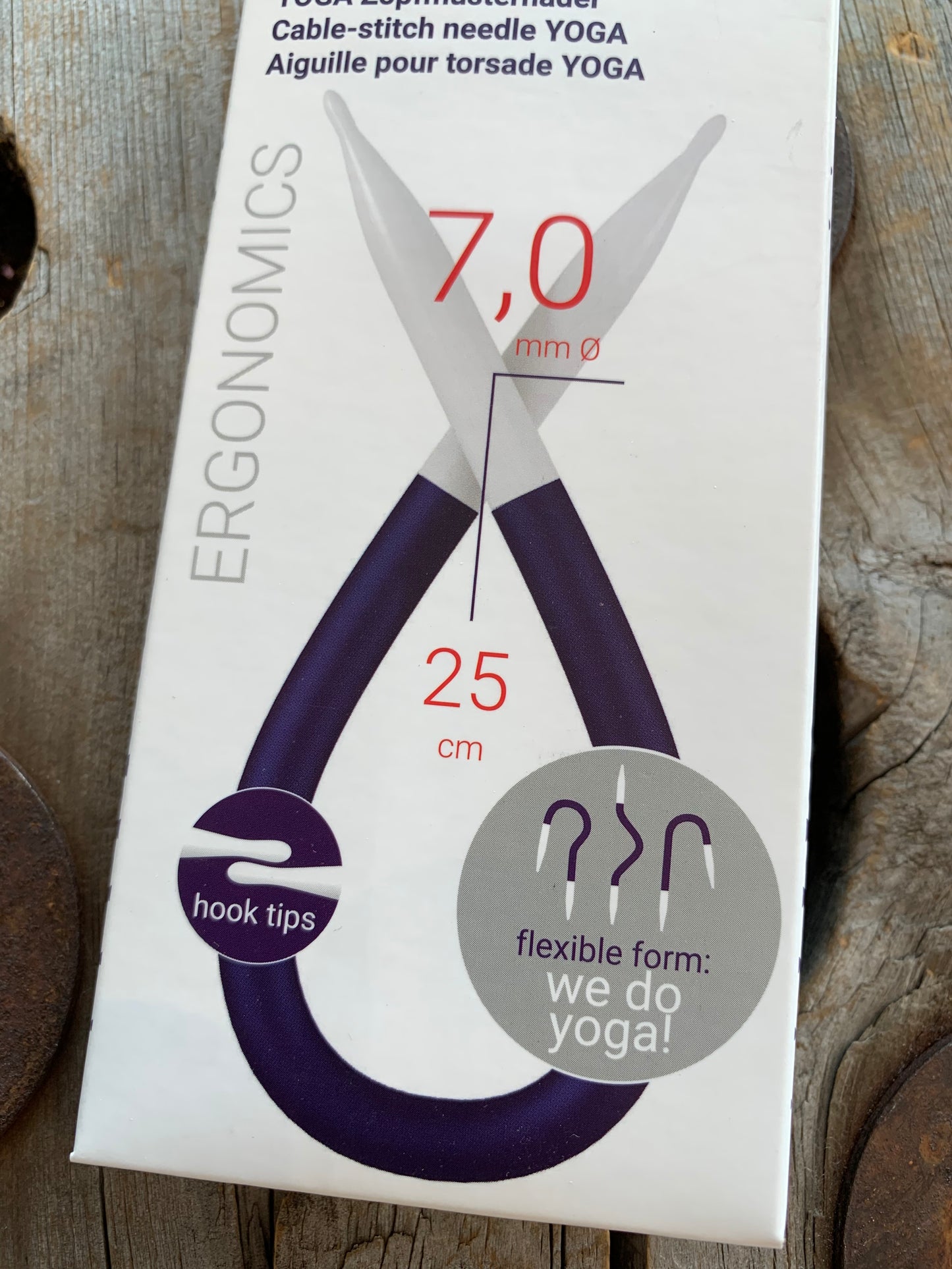 LIQUIDATION -Prym - Aiguilles à torsades ergonomiques