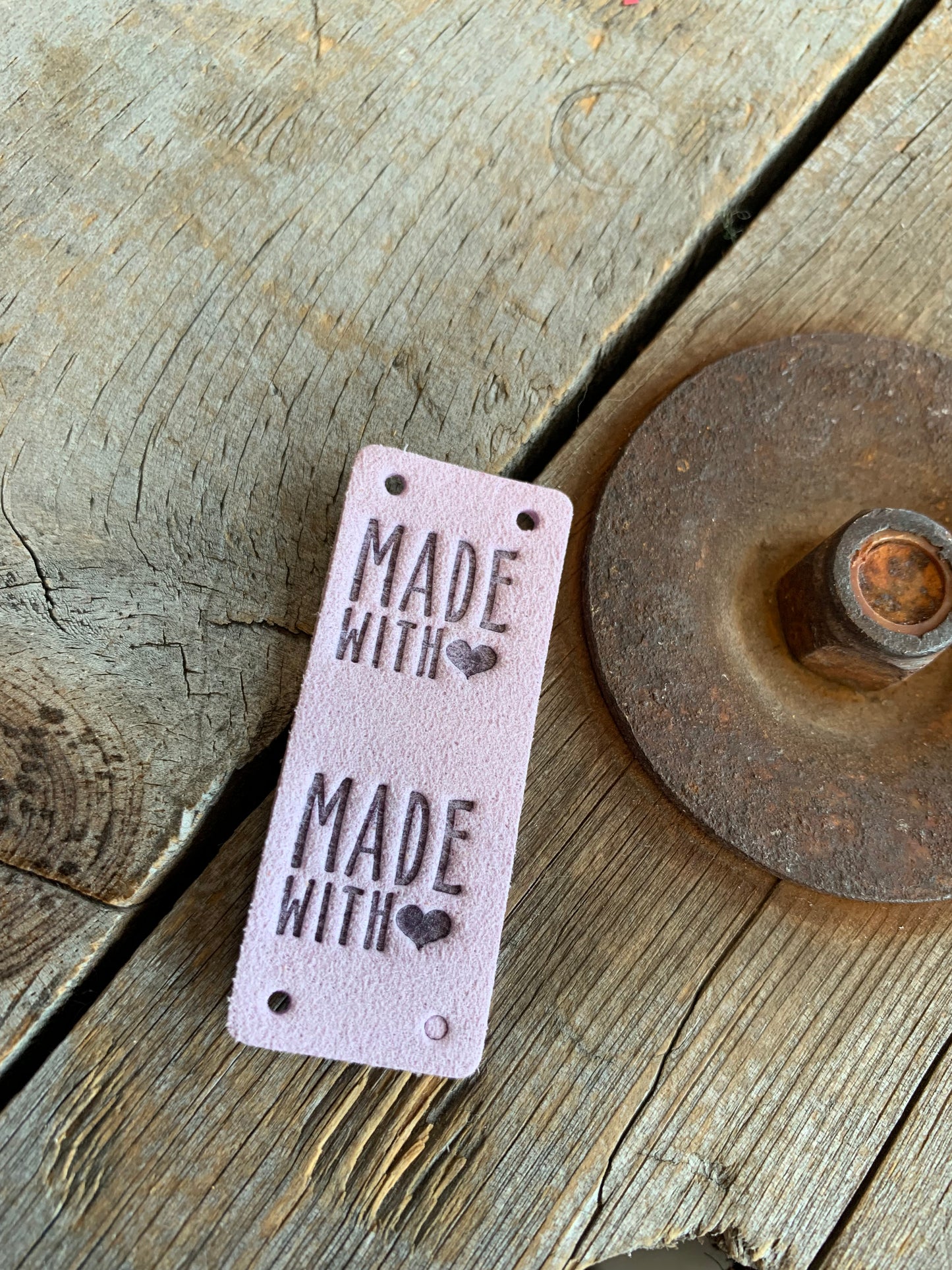 Étiquettes à projet - Made With ♥️
