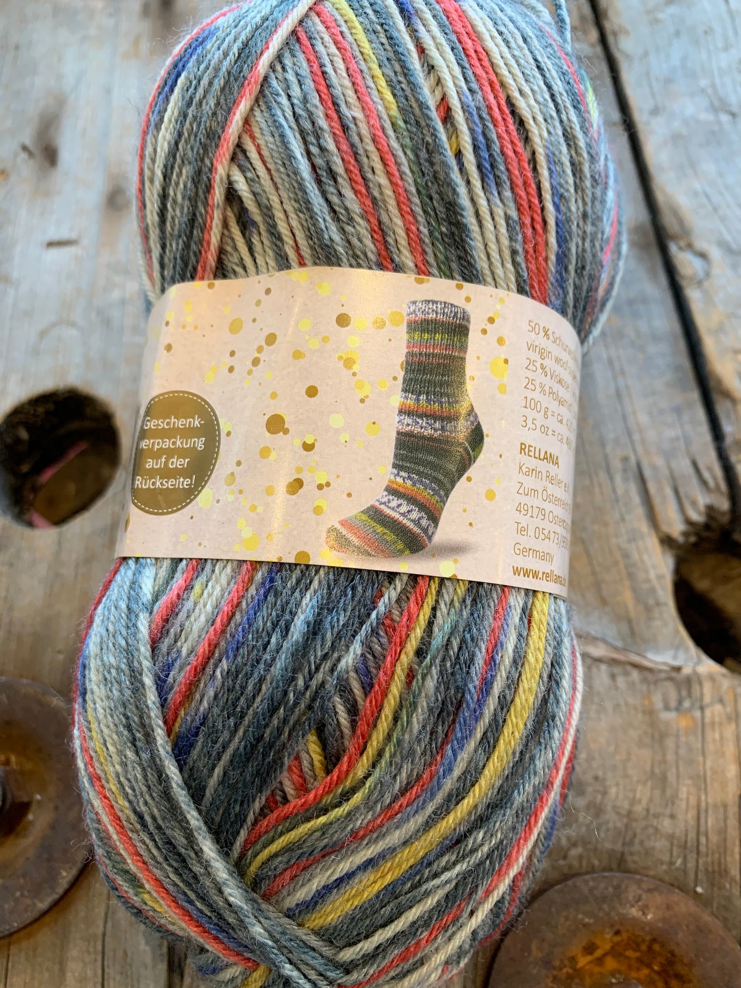 Rellana - Flotte Socke Bambus Merino Celebration