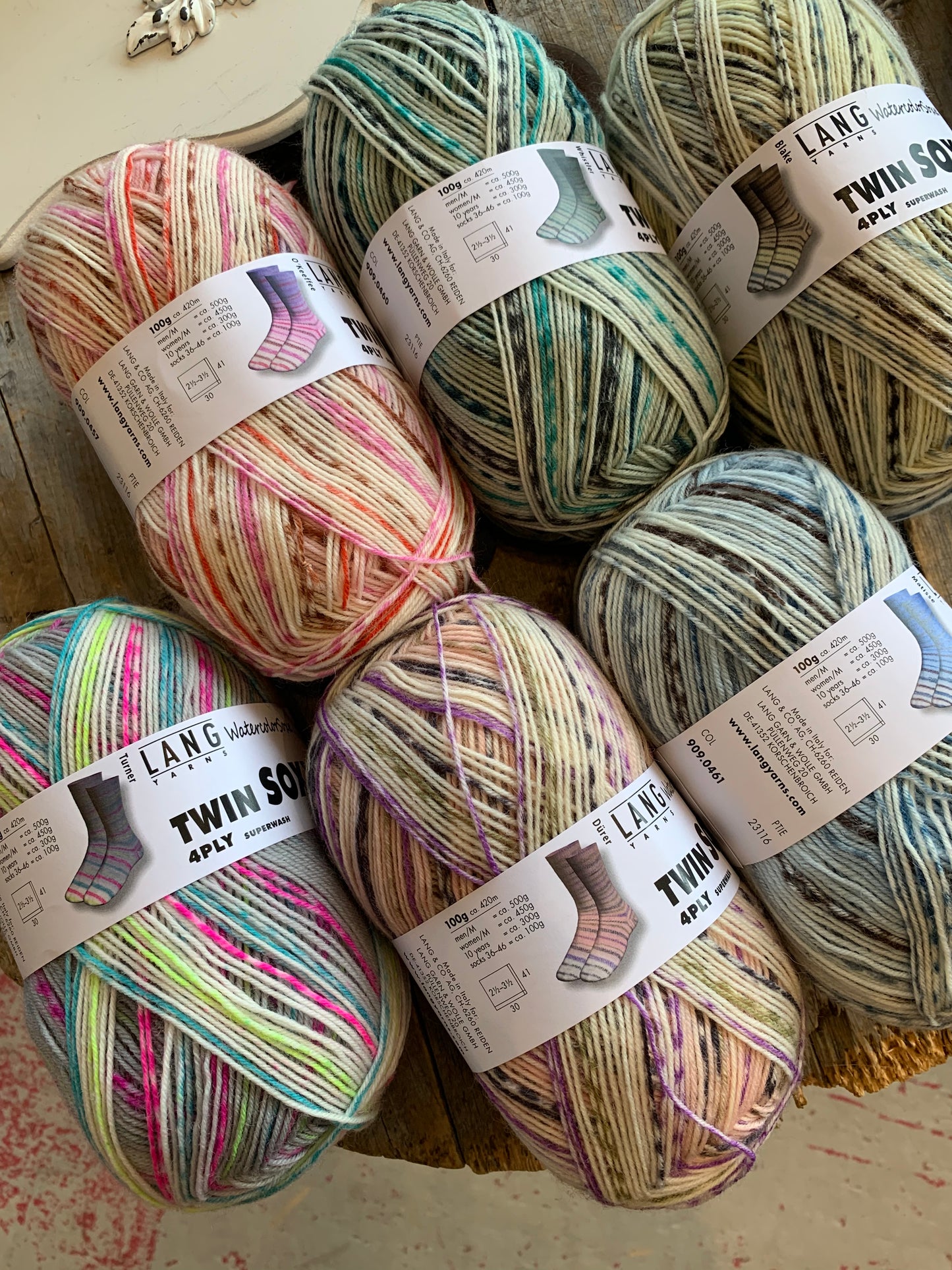 Lang - Twin Soxx 4 ply superwash