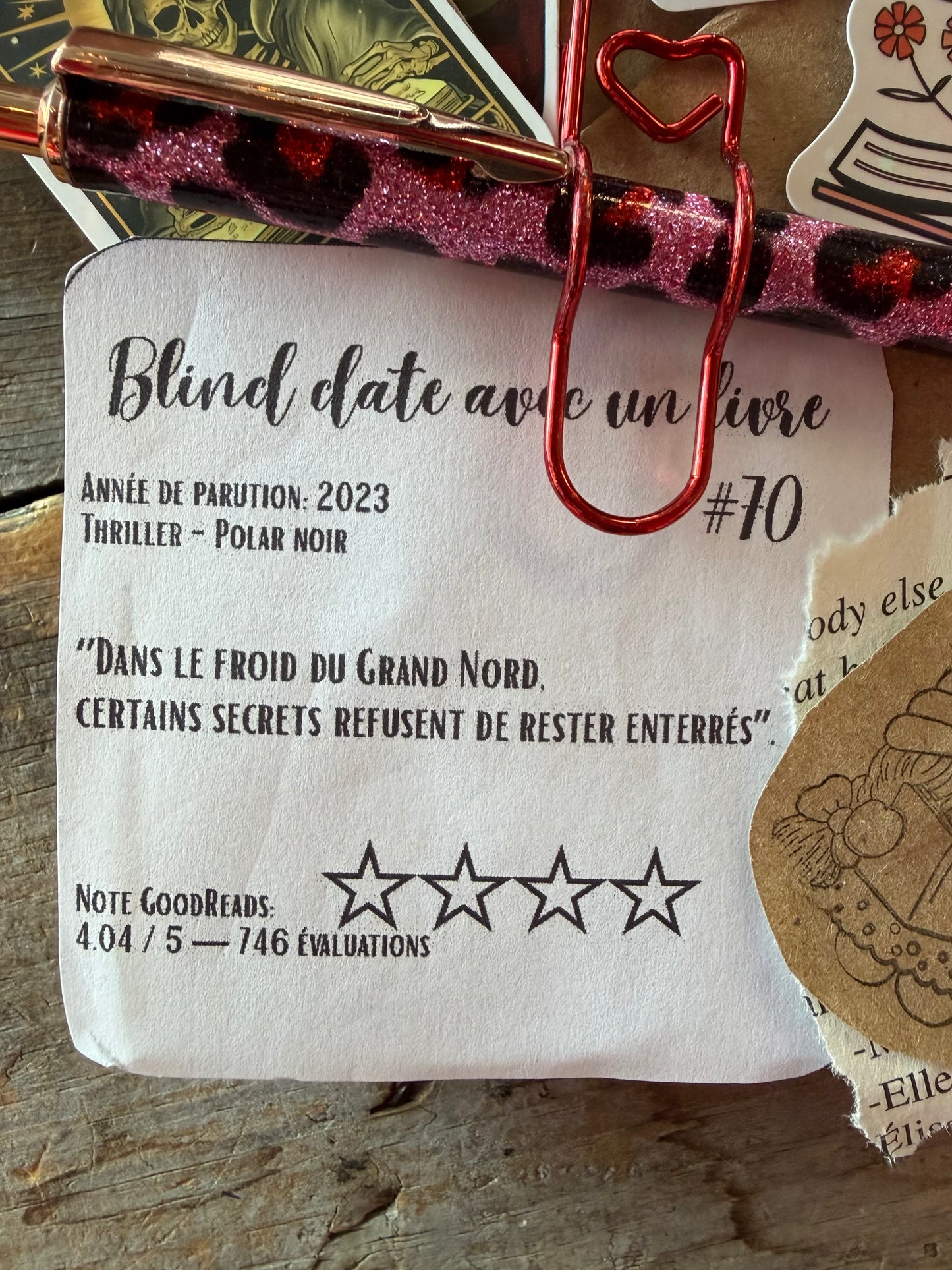 Blind date avec un Livre - #70