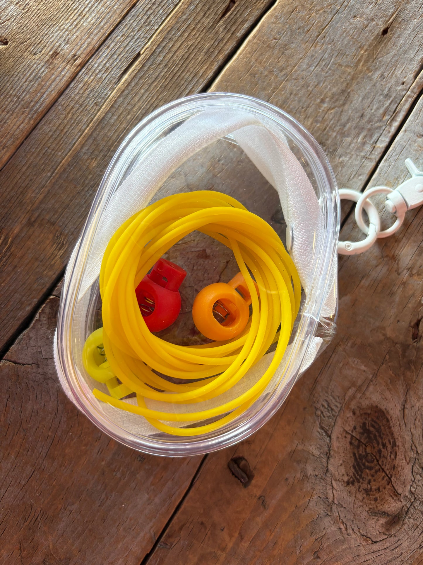 Ensemble de Cordes pour mettre les mailles en attente