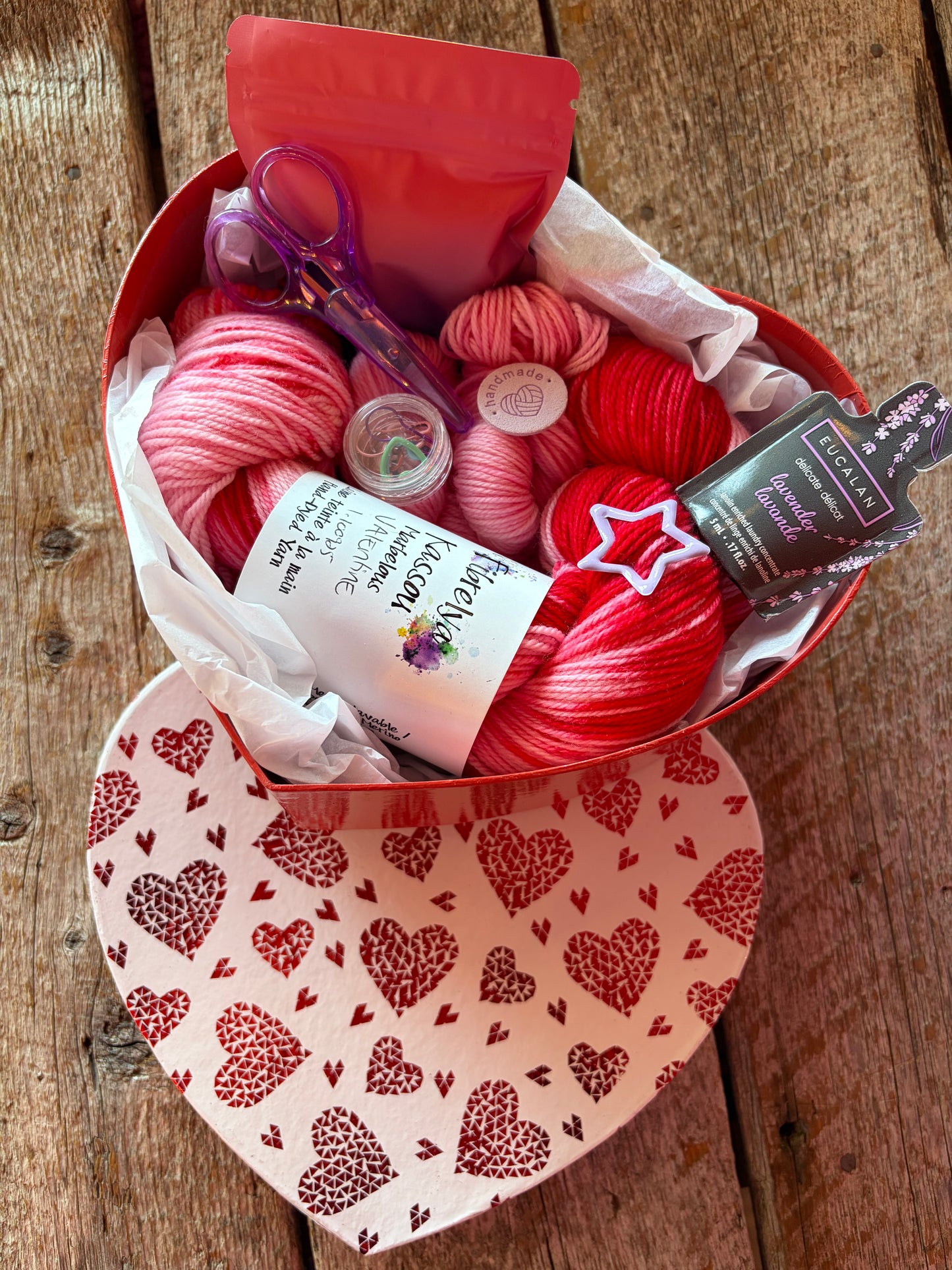 Kits St-Valentin en Kassou de Fibrelya