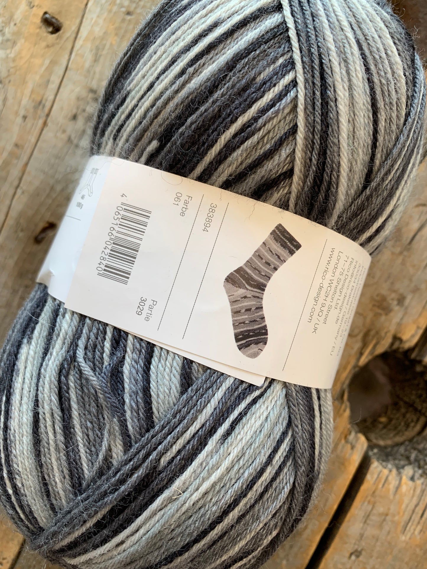 Rico Design - Socks - Bamboo Rainbow