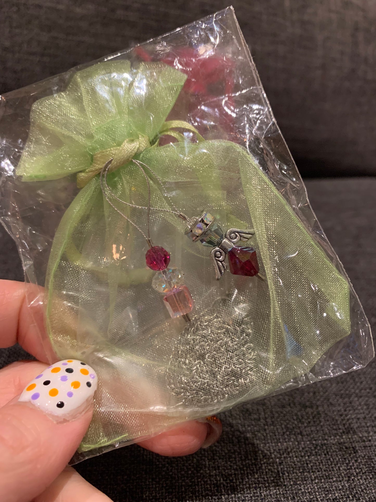 LIQUIDATION -Marqueur de maille / collier Swarovski
