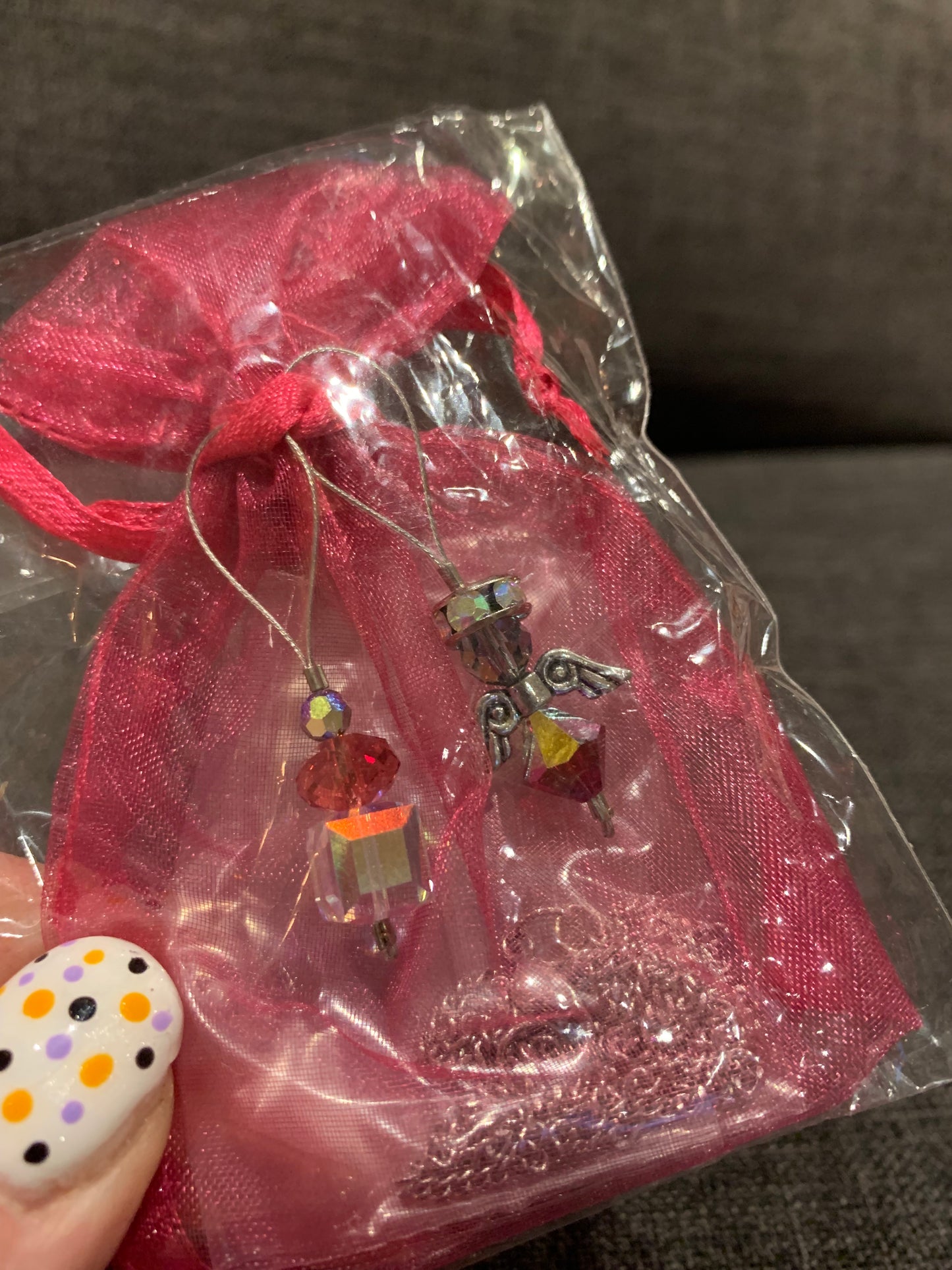 LIQUIDATION -Marqueur de maille / collier Swarovski
