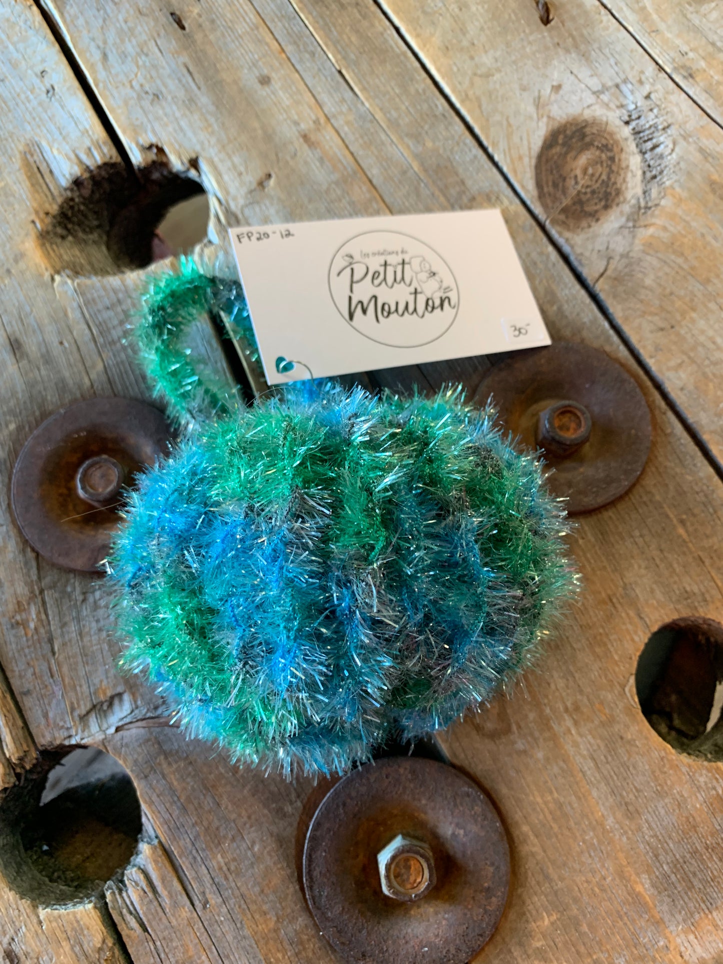Fleur de bain Exfoliante - Les Créations du Petit Mouton