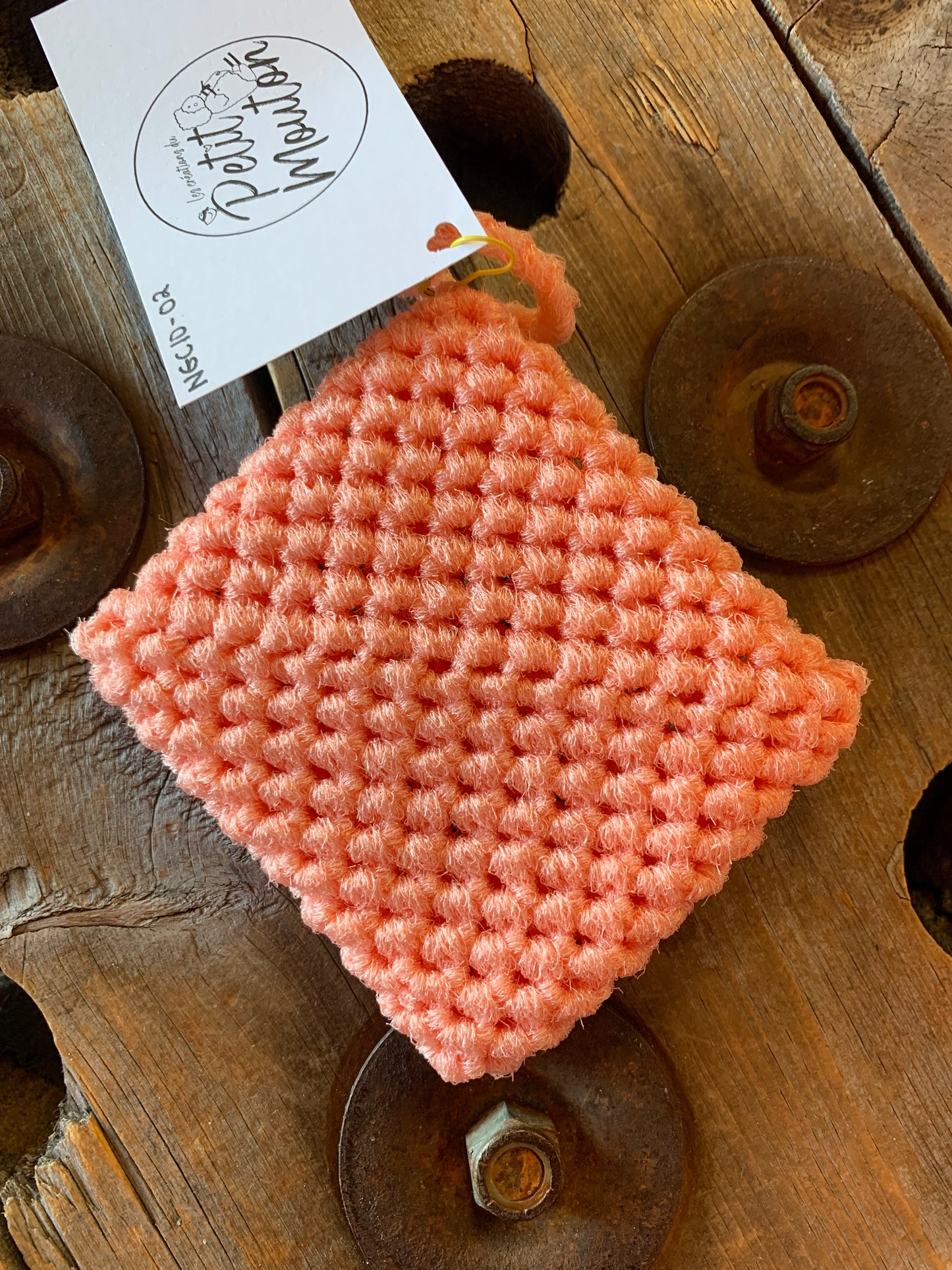 Tampons à récurer en nylon - Tailles et formes variées - Les Créations du Petit Mouton