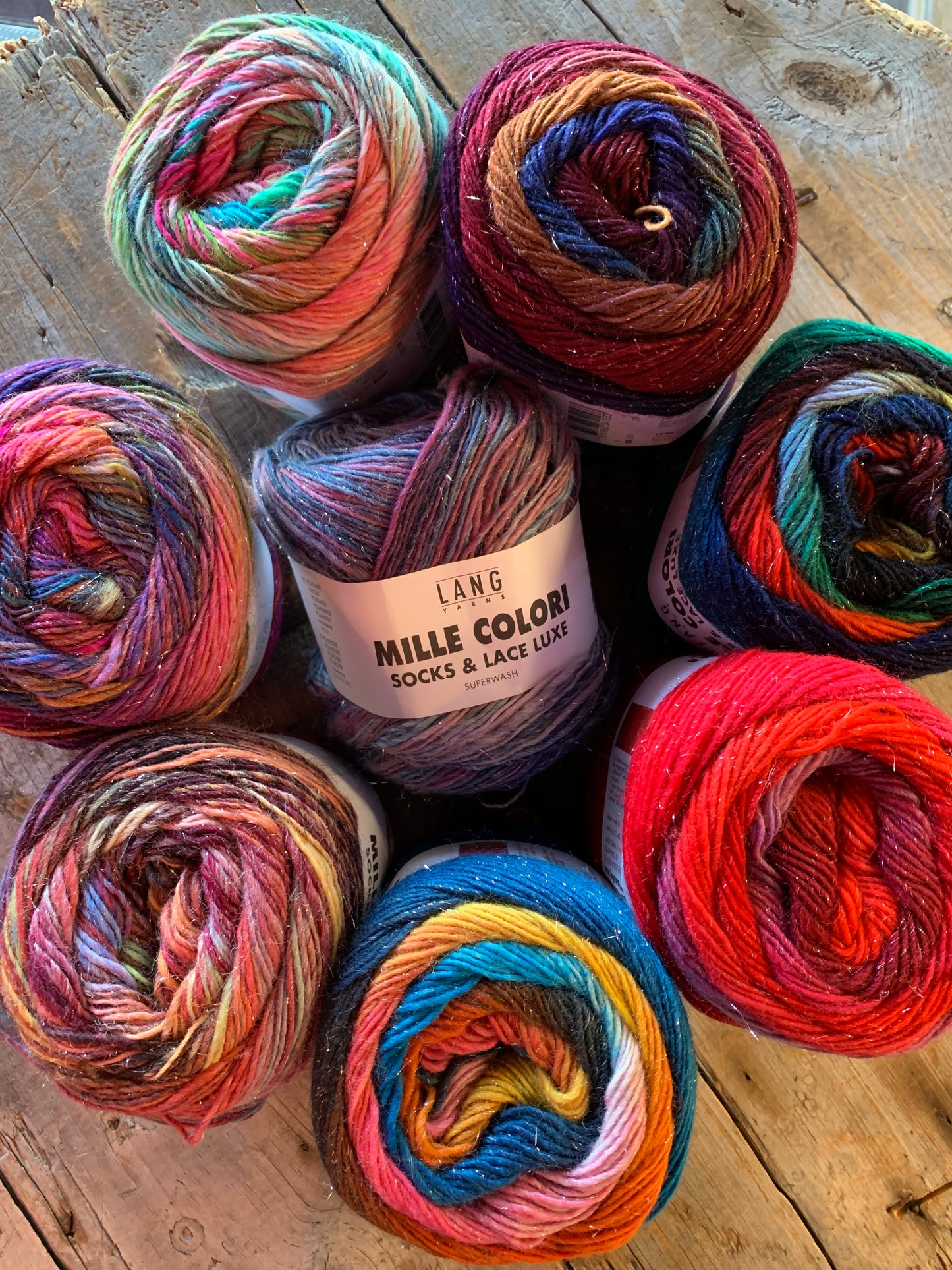 Lang Mille Colori Socks & Lace Luxe