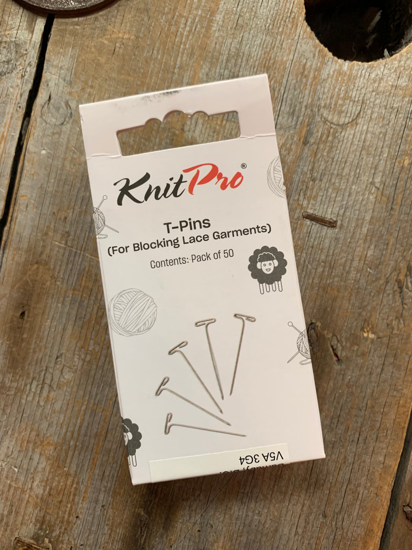 Knit Pro - T-pins - paquet de 50