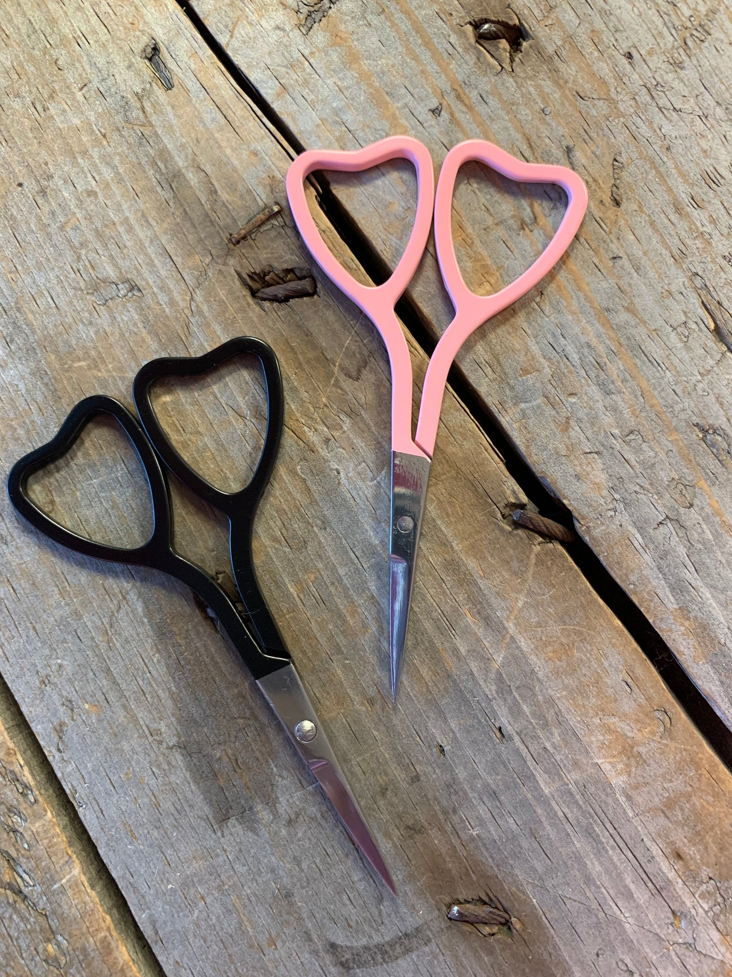 Ciseaux de fantaisie - coeurs