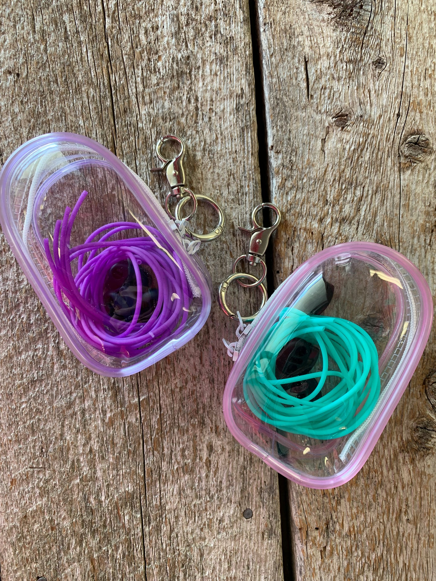 Ensemble de Cordes pour mettre les mailles en attente
