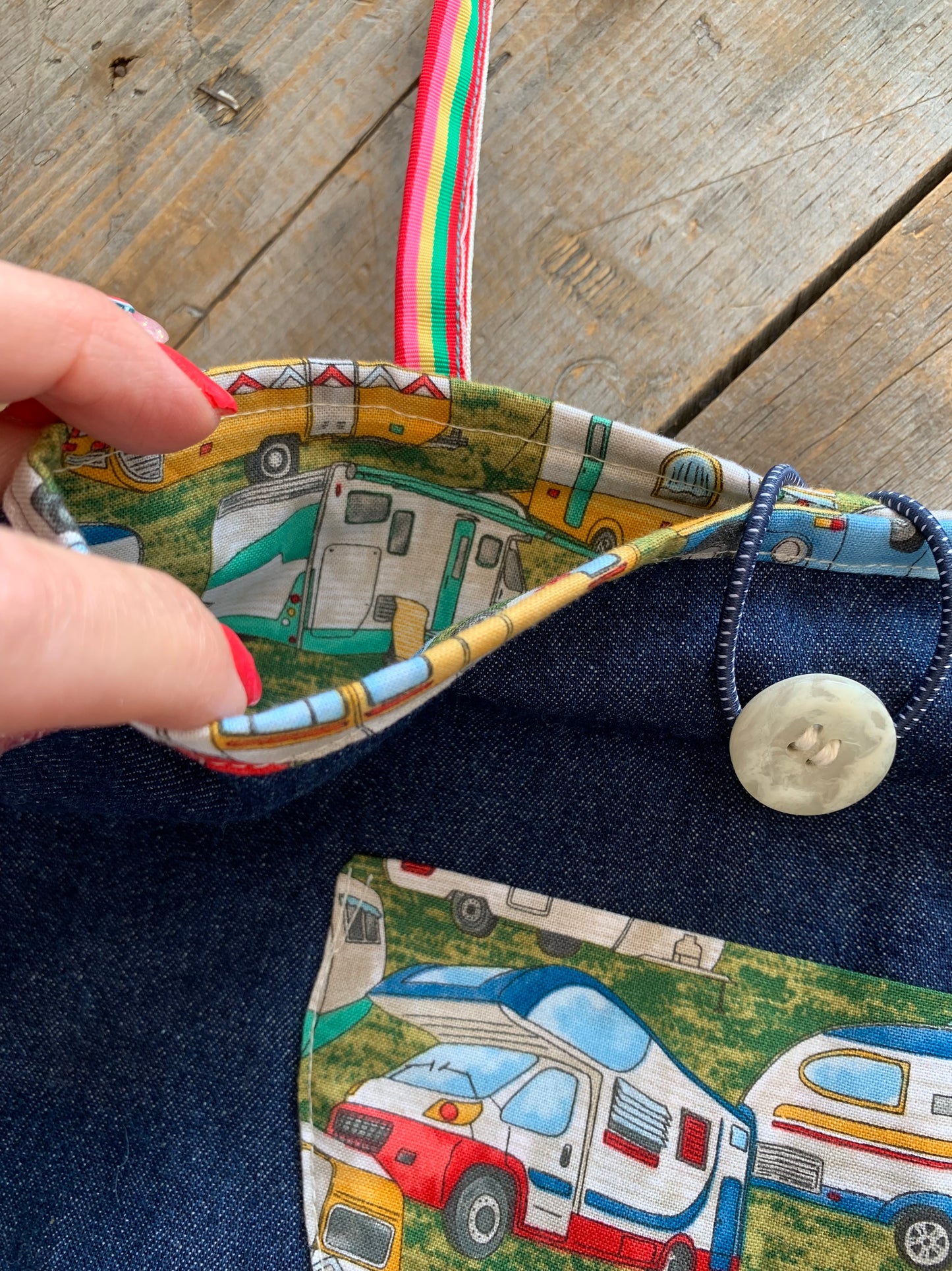Sac à projet par Simone Gagné - Campers