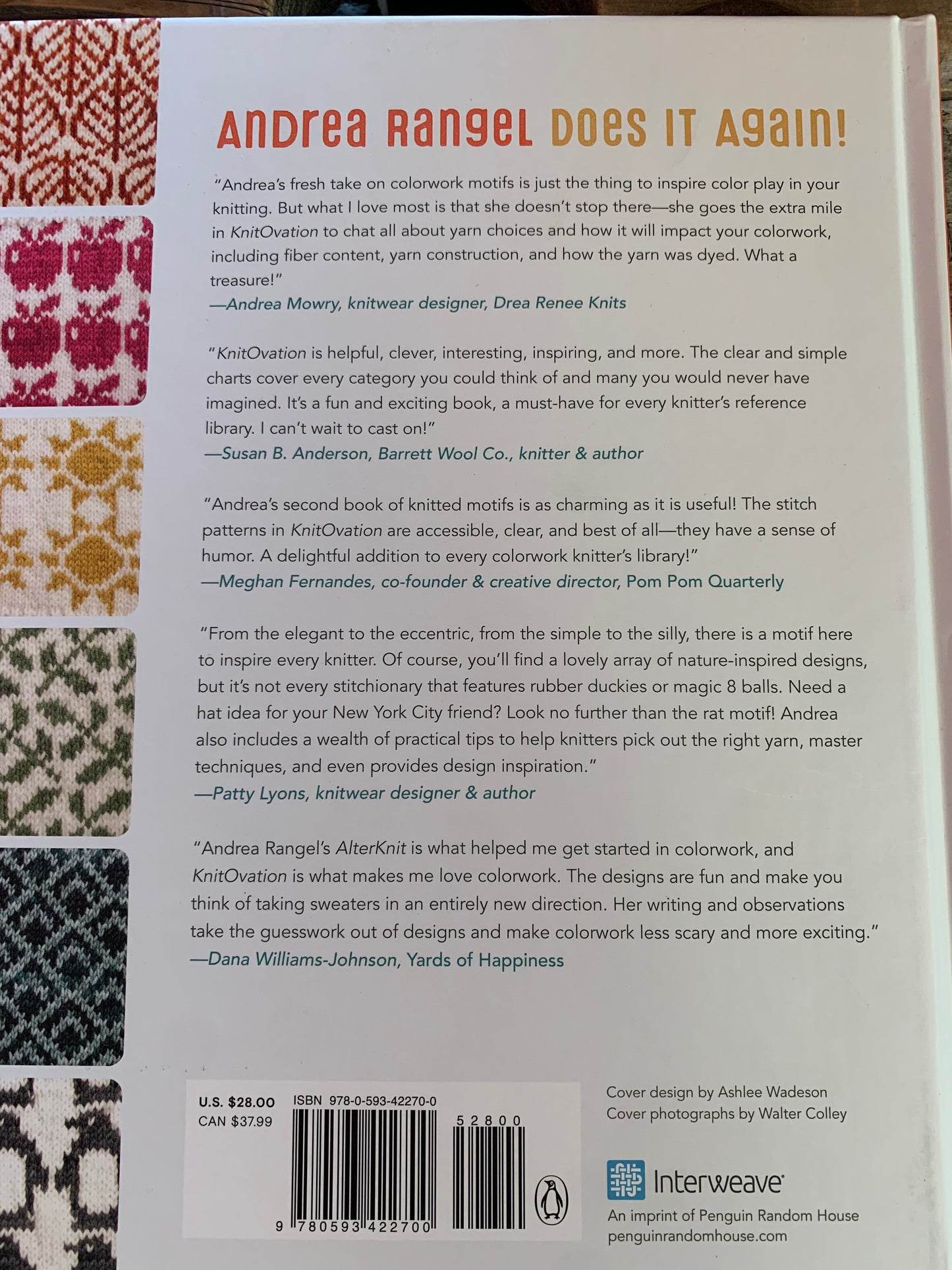 KnitOvation Stitch Dictionary en ANGLAIS