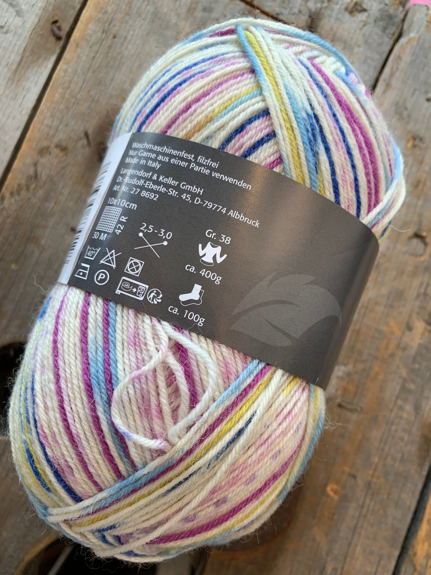 LIQUIDATION - Pro Lana - Laine à bas - collection variées