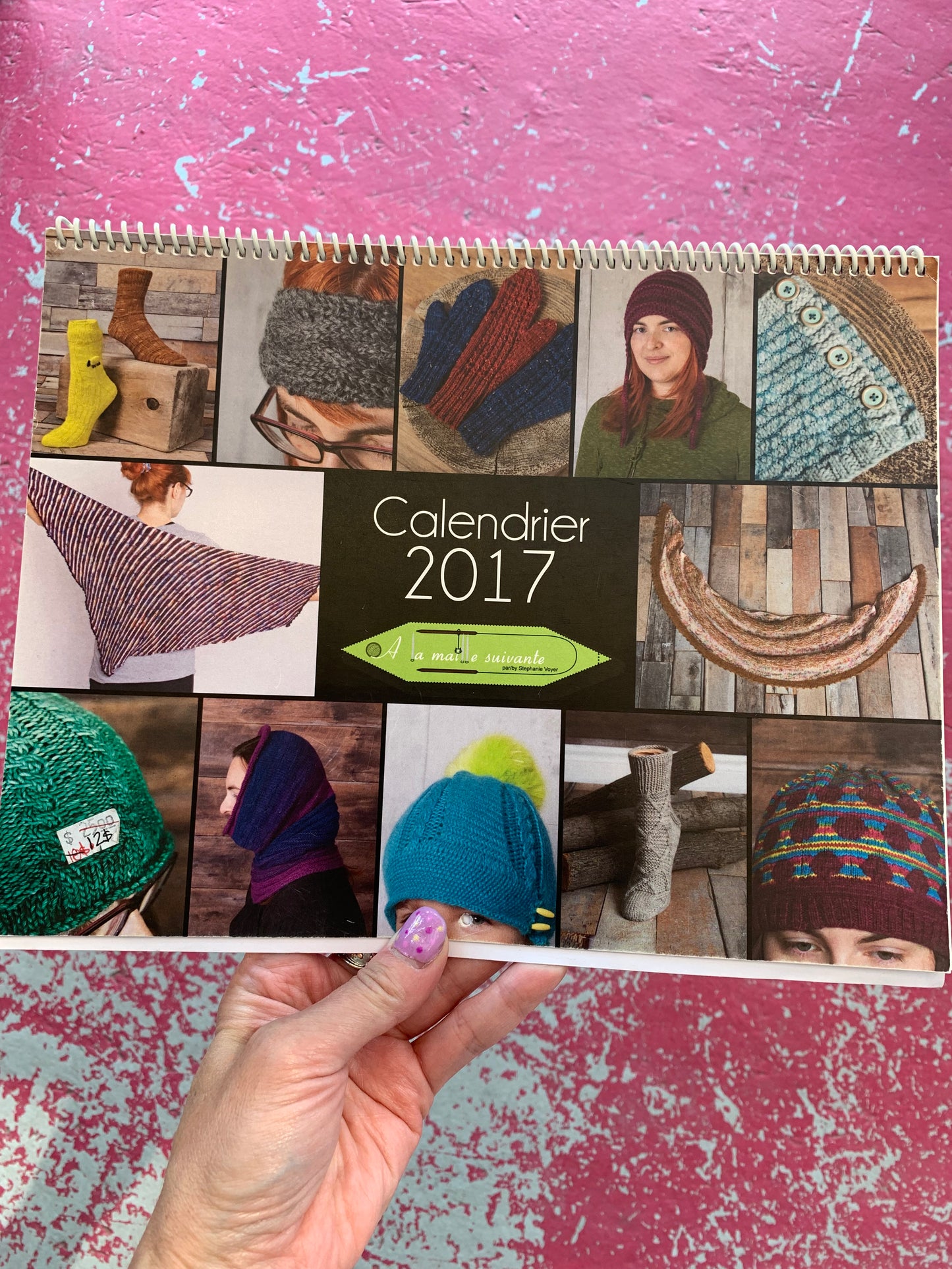 12 Patrons À la Maille Suivante - calendrier 2017