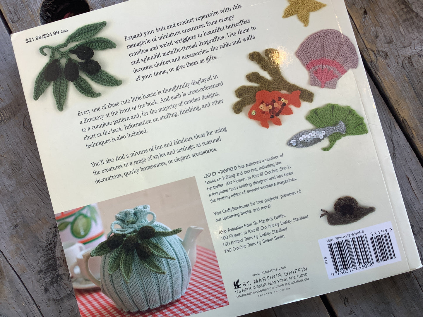 75 birds, butterflies & little beats to knit and crochet - Livre en anglais