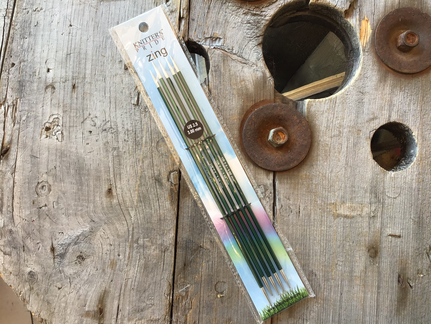 Knitter’Pride - ZING doubles pointes en aluminium / double pointed needles