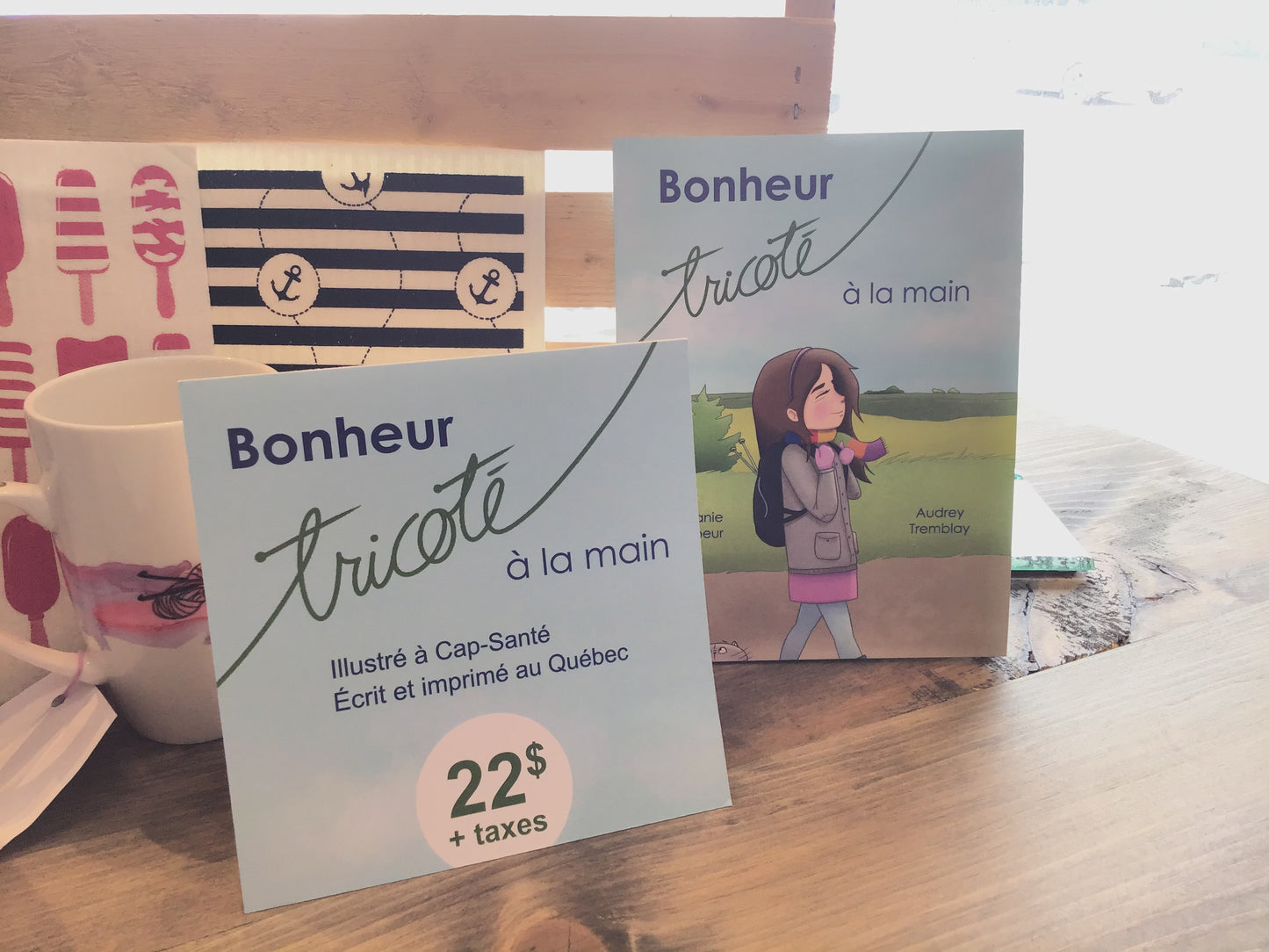 Bonheur tricoté à la main - Conte pour enfant par Stéphanie Francoeur