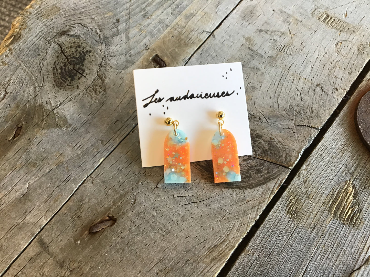 Boucles d’oreilles par Les Audacieuses